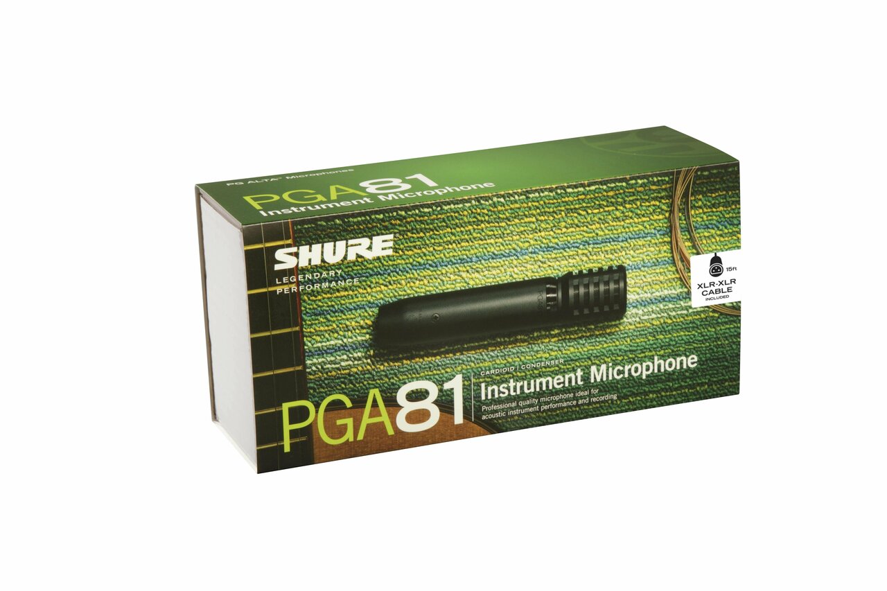 Shure PGA81 Cardioid Dynamic Instrument Microphone - 73954-PGA81-XLR_Packaging_HR.jpg