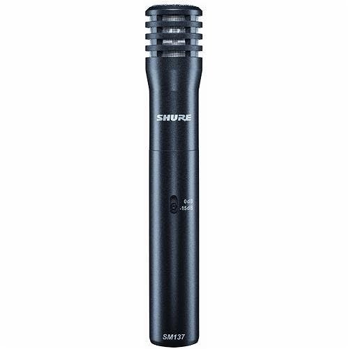 Shure SM137 Cardioid Instrument Mic - 20459-SM137_super.jpg