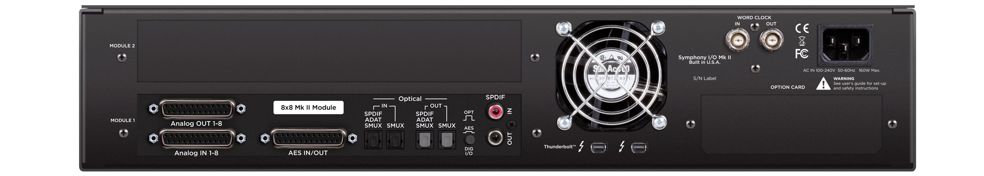 Apogee Symphony I/O MKII Pro Tools HD Chassis with 16x16 Module - 448934-SIO-MK2-8x8-20001.jpg