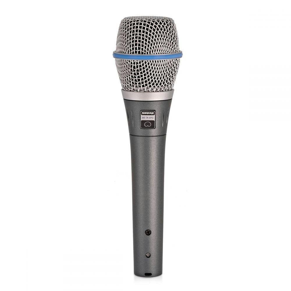 Shure BETA 87C Condenser Microphone - 456552-97270-Front.jpg