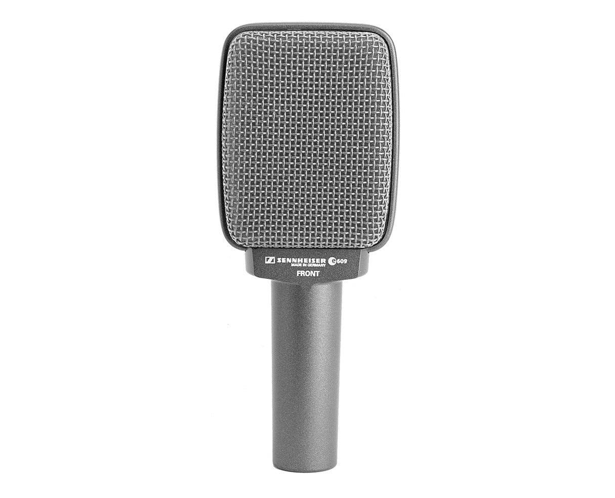 Sennheiser E609 Dynamic Mic in Silver for Guitar Amps & Brass