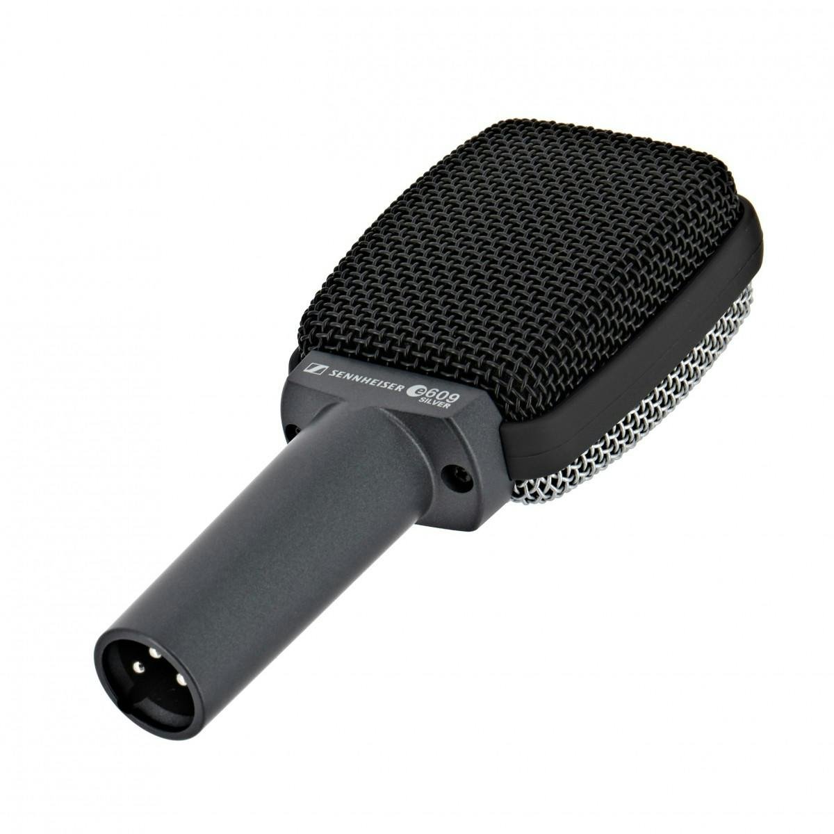 Sennheiser E609 Dynamic Mic in Silver for Guitar Amps & Brass