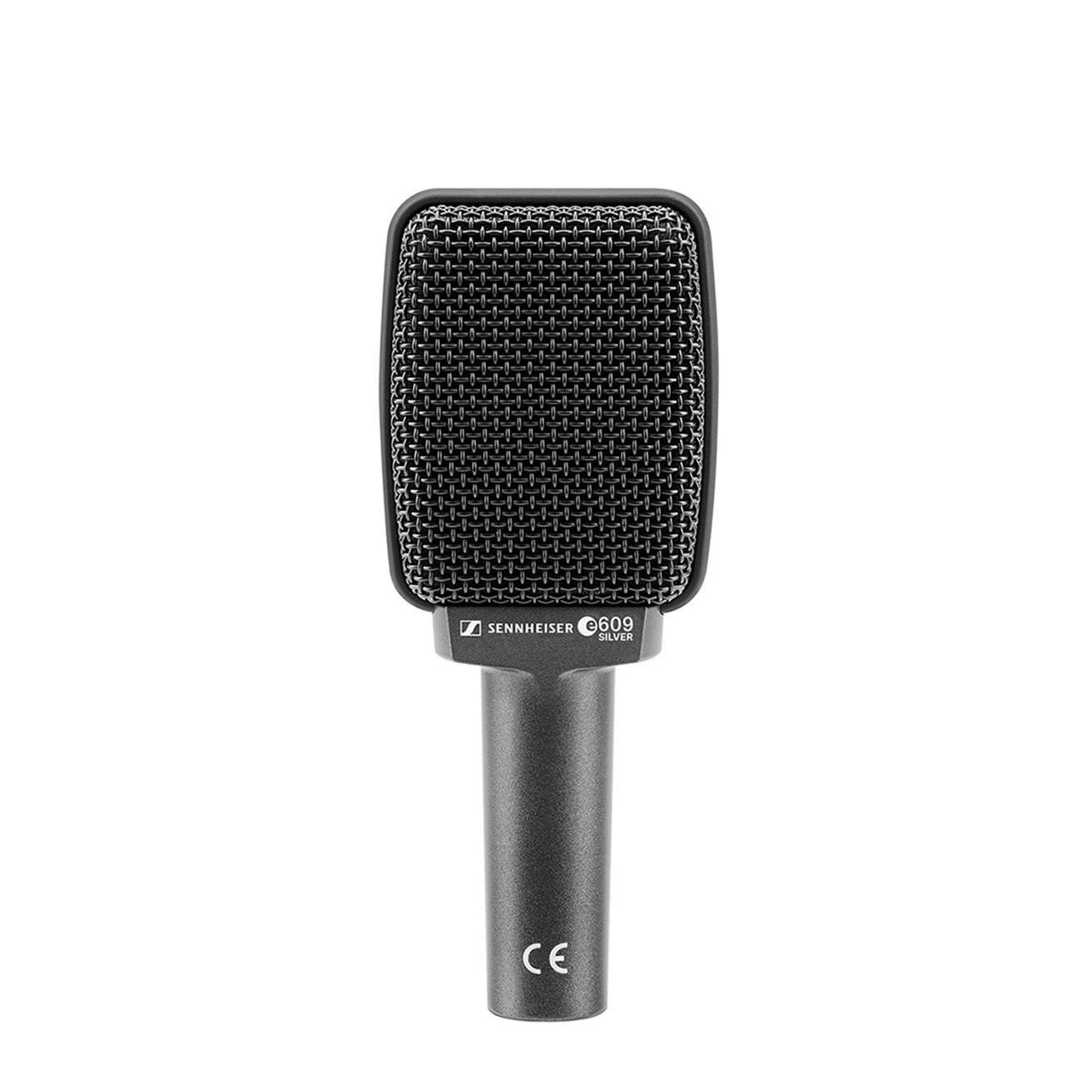 Sennheiser E609 Dynamic Mic in Silver for Guitar Amps & Brass - 539928-1663667292975.jpg
