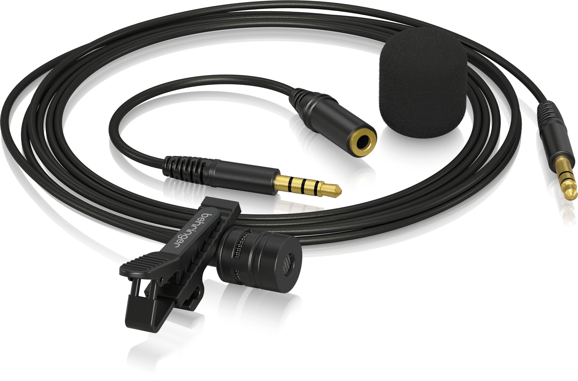 Behringer BC LAV GO Professional-Grade Lavalier Microphone - 000-EW000-00010-Behringer_BC_LAV-GO_Microphone_Coiled.jpg