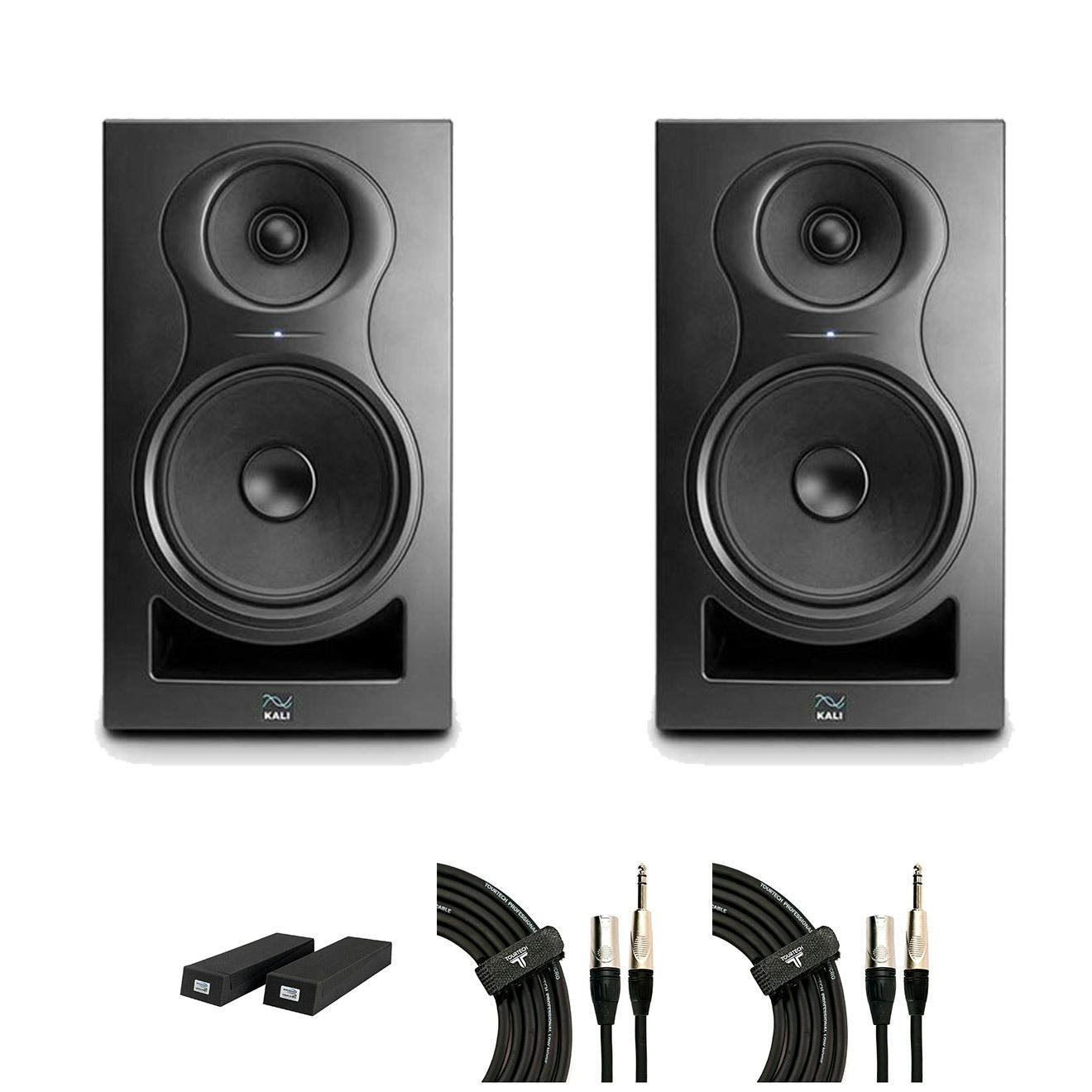 Kali Audio IN-8-V2 Studio Monitor Bundle w/ foam pads and cables - _BUN-KALIIN8V2-FOAM-BUN-KALIIN8V2-FOAM.jpg