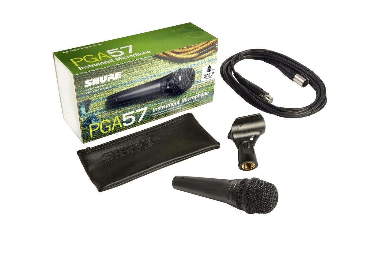 Shure PGA57 Cardioid Dynamic Instrument Microphone - 73949-PGA57-XLR_HR.jpg