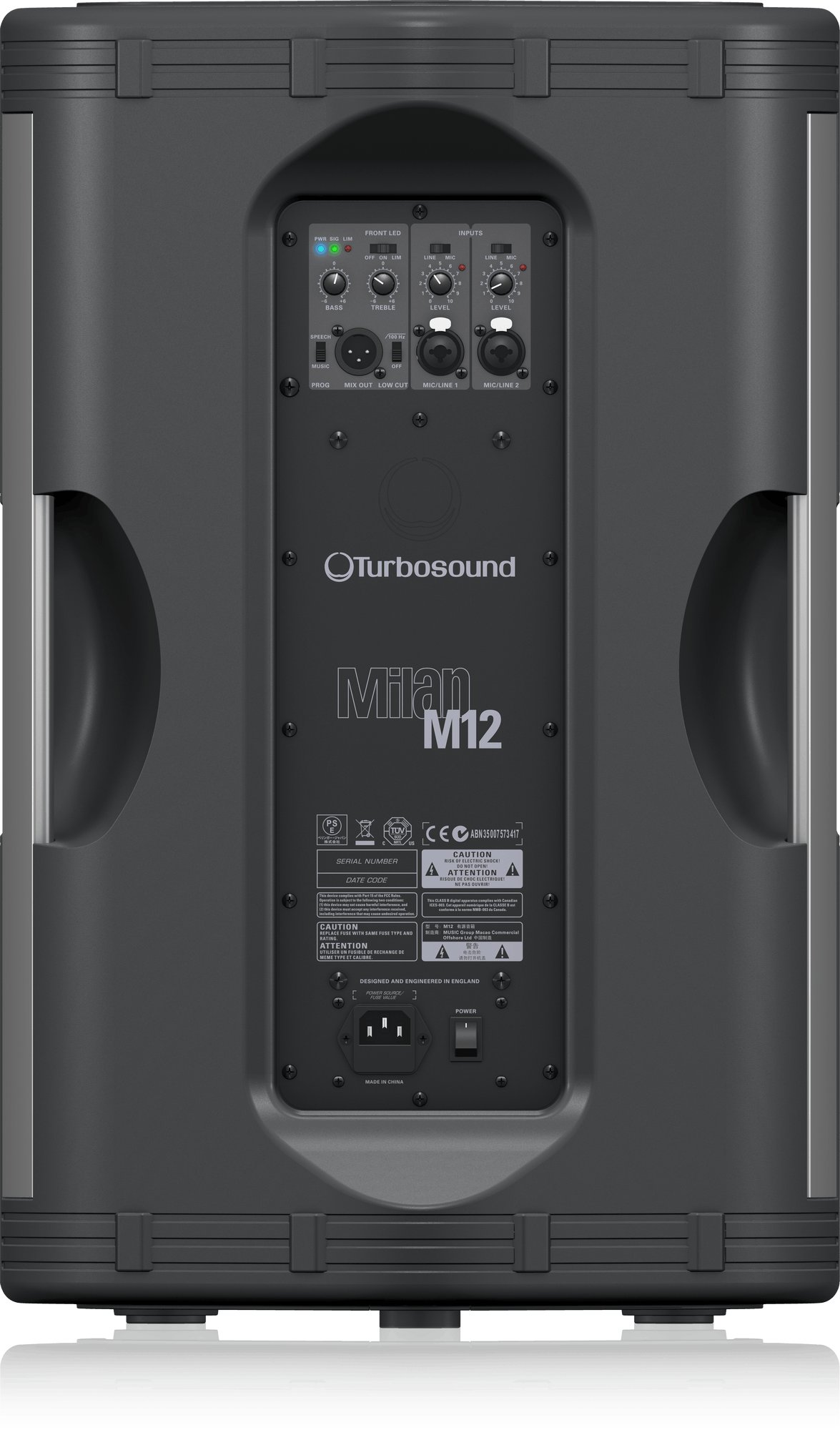 Turbosound M12 Portable PA Speaker - Andertons Music Co.
