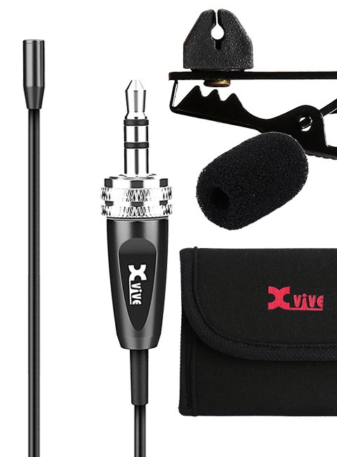 Xvive LV2 Micro Lavalier subminiature microphone - XLV2-LV2-scrolljack.jpg