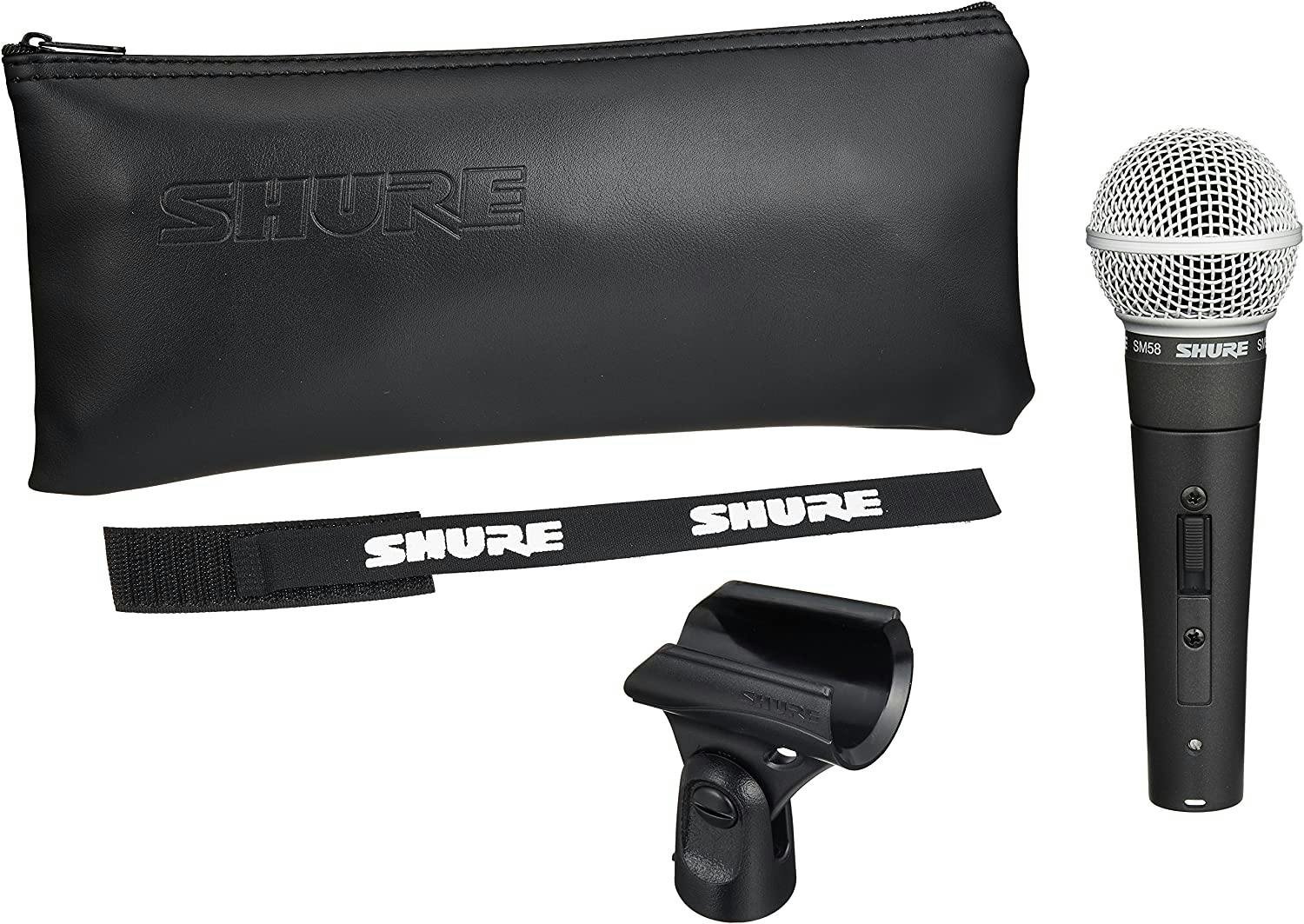 Shure SM58 Dynamic Vocal Microphone with Switch - 537578-1662647621344.jpg