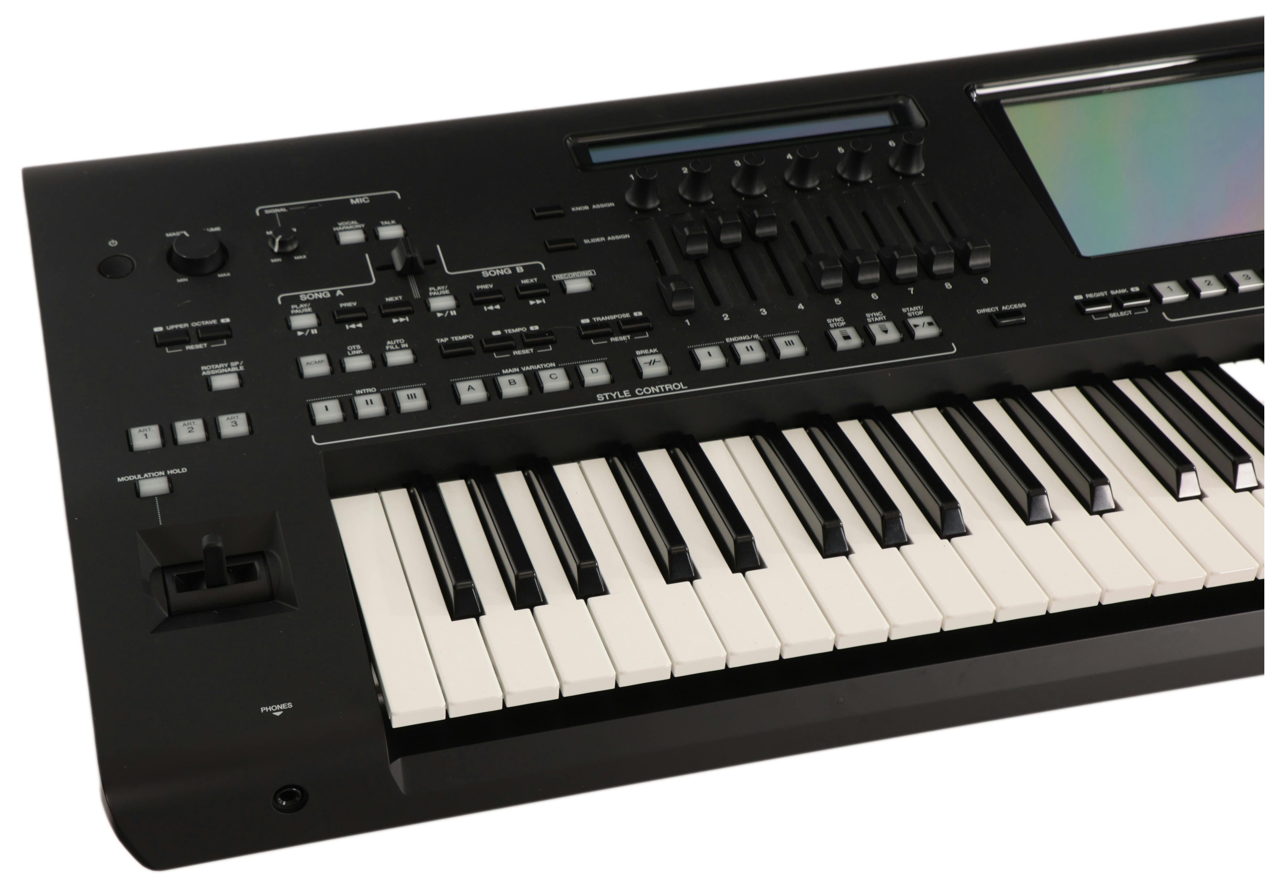 Second Hand Yamaha Genos Workstation Keyboard - SH-204-0555-SH-204-0555-3.jpg