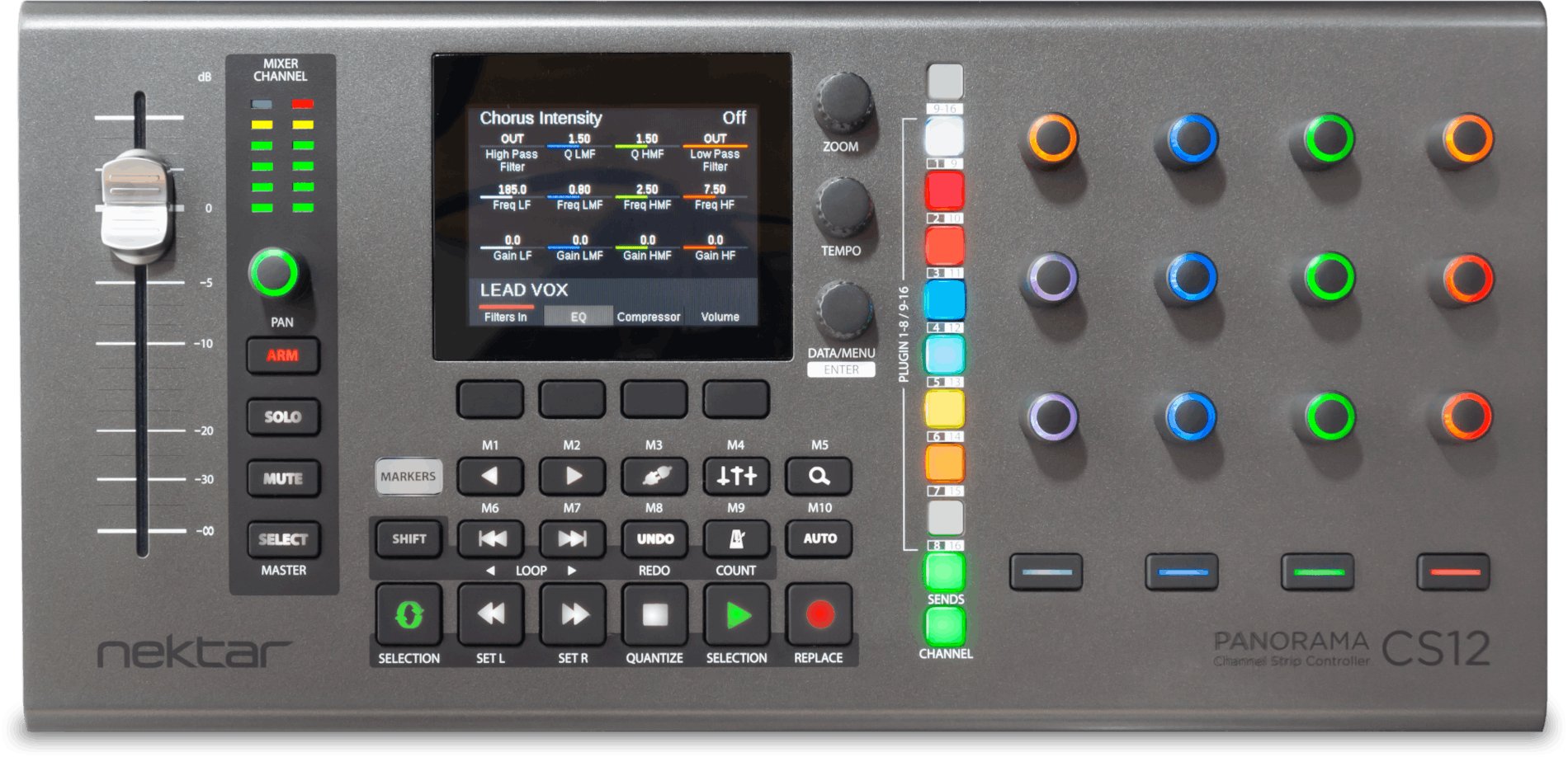 Nektar Panorama CS12 Channel Strip MIDI Controller for DAWs - PANORAMACS12-Panorama_CS12-3.jpg