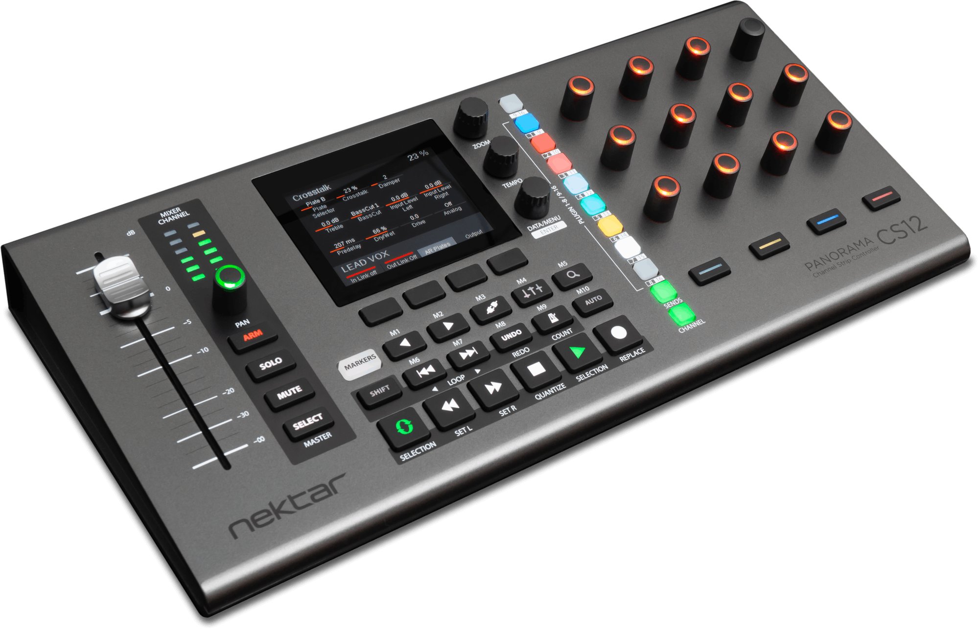 Nektar Panorama CS12 Channel Strip MIDI Controller for DAWs - PANORAMACS12-Panorama_CS12-4.jpg