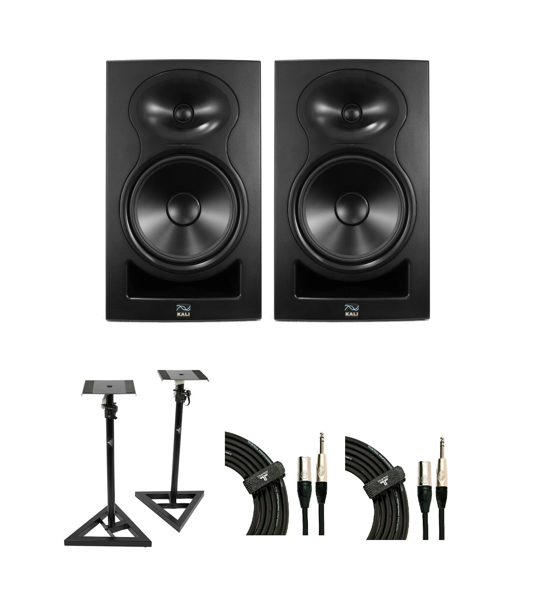 Kali Audio LP-6-V2 Studio Monitor Bundle with Stands and Cables - _BUN-KALILP6V2-STAND-BUN-KALILP6V2-STAND.jpg