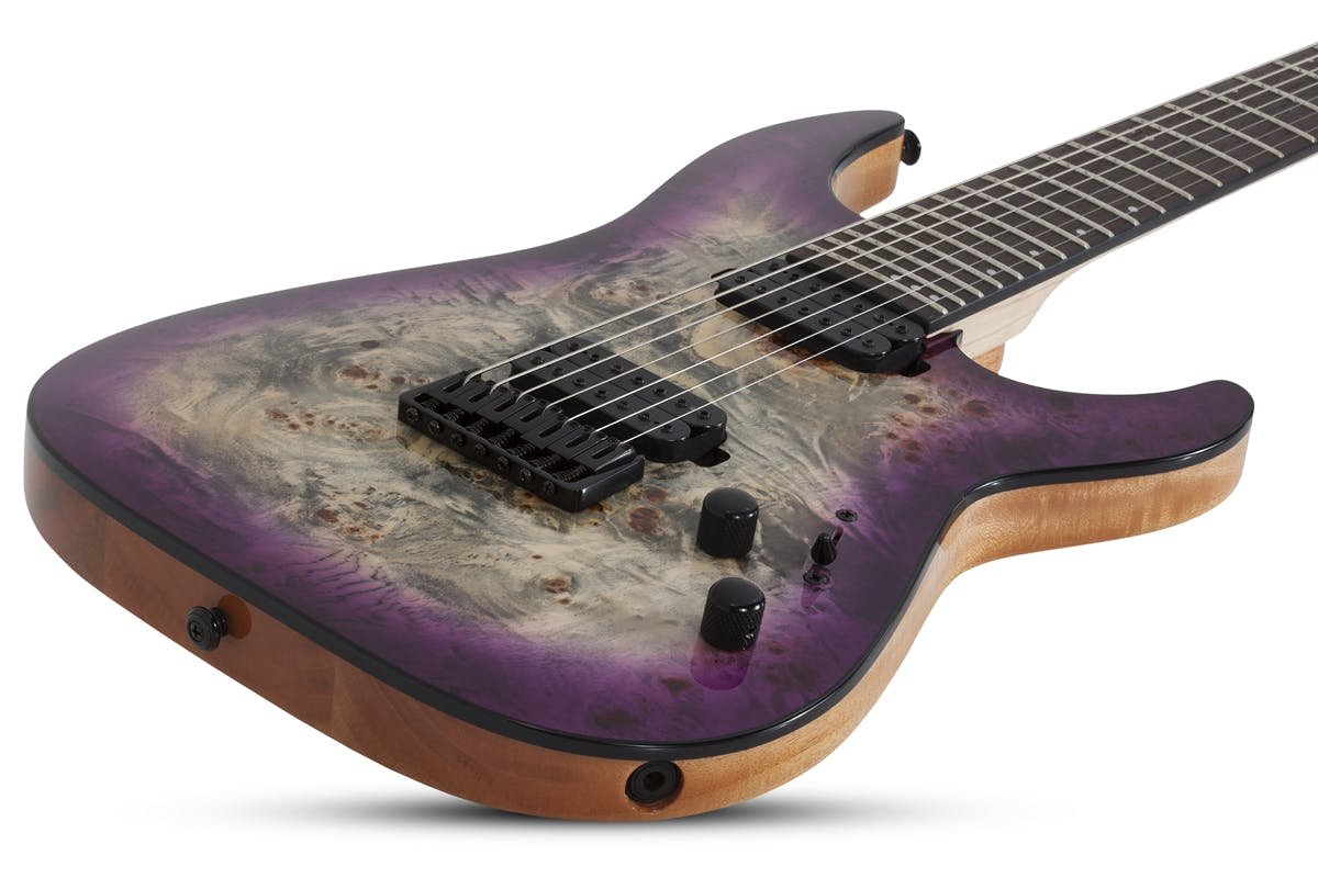 Schecter C-7 Pro In Aurora Burst - 375904-Schecter C-7 Pro Aurora Burst 3.jpg