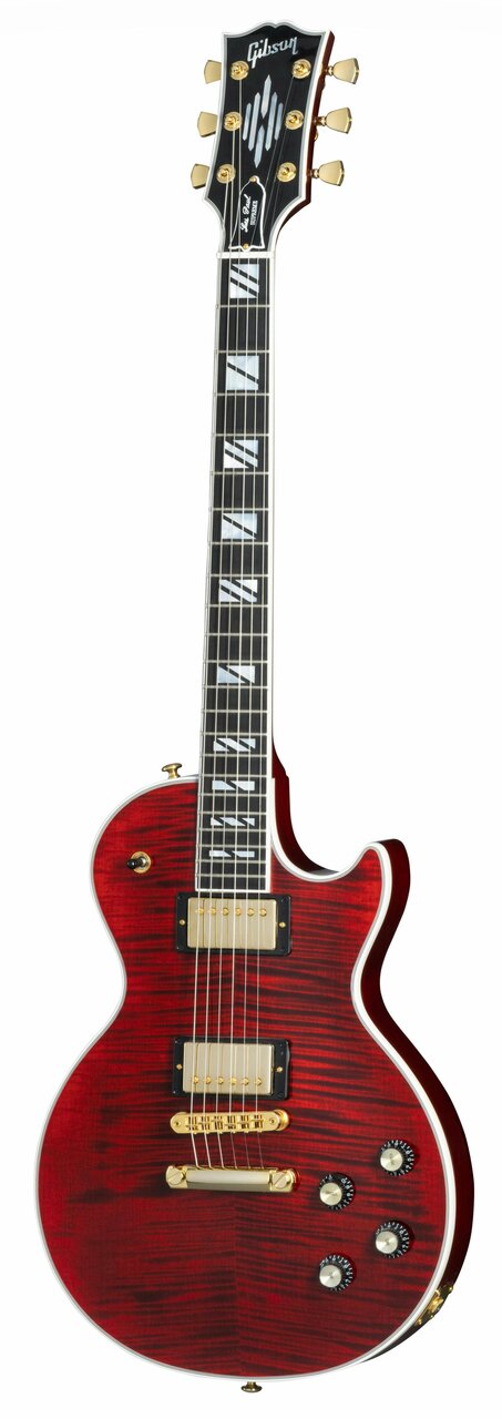 Gibson Les Paul Supreme in Electric Guitar in Wine Red - LPSU00WRGH1-gibson-les-paul-supreme-wine-red-front.jpg