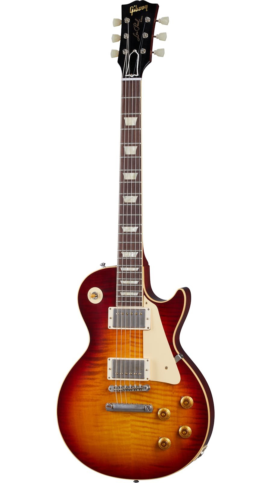 Gibson Custom Shop Murphy Lab 1959 Les Paul Standard Reissue Ultra Light Aged Electric Guitar in Factory Burst - 435160-front-banner-1600_900.jpg