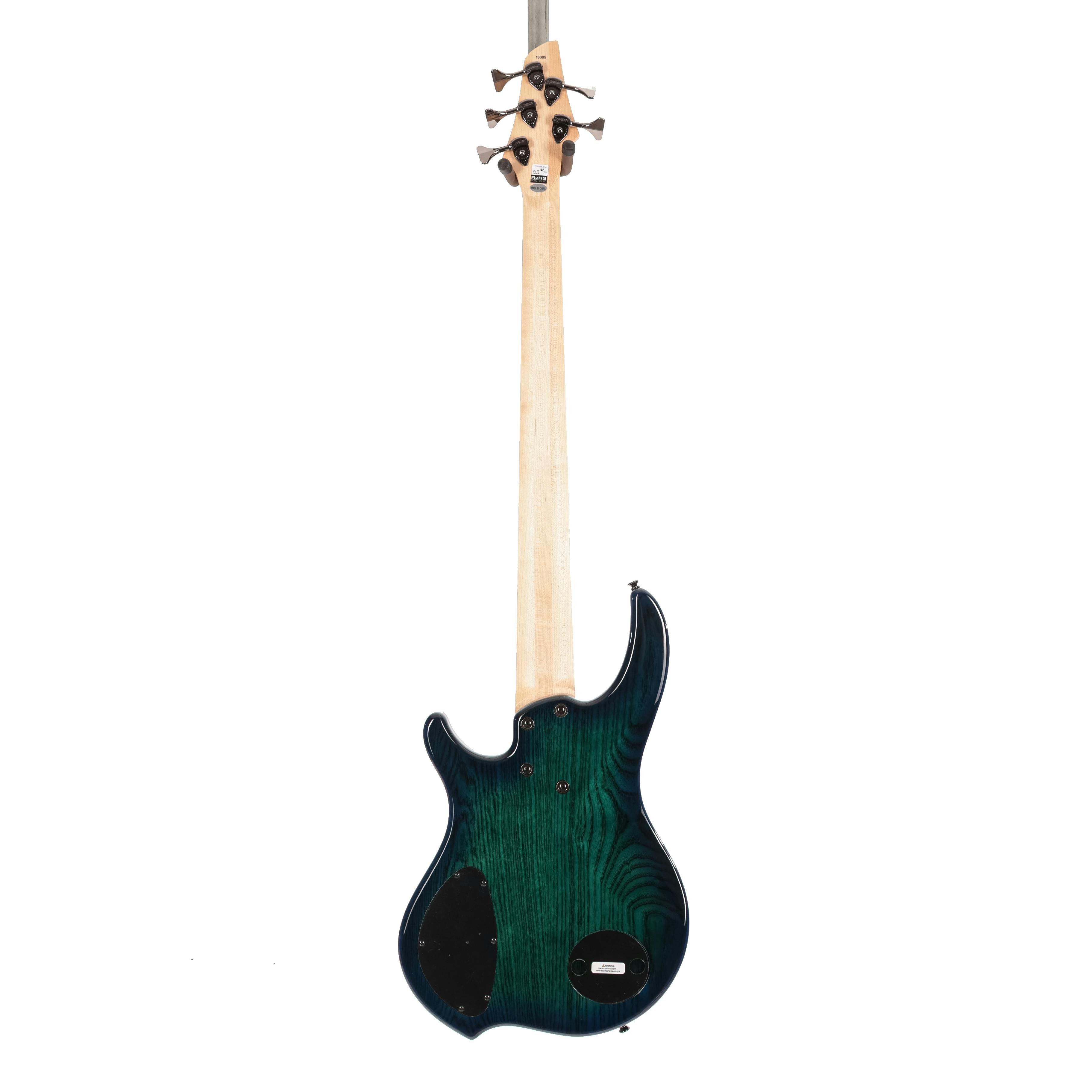 Dingwall Combustion 5-String Quilted Top in Whalepool Burst