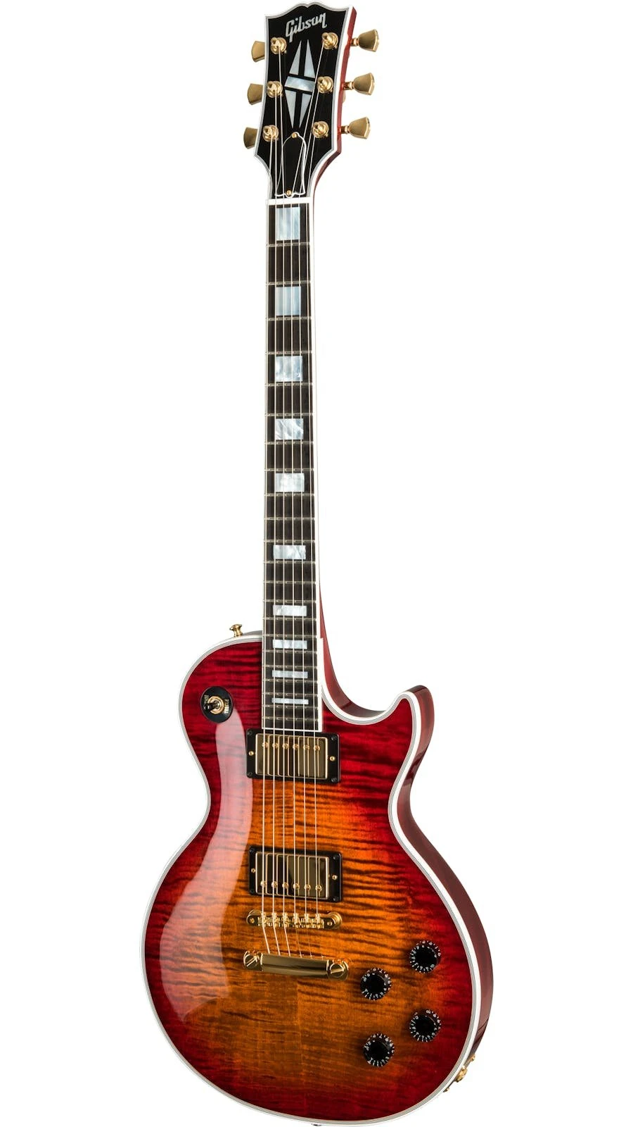 Gibson Custom Shop Les Paul Axcess Custom Figured in Bengal Burst - 437558-front-banner-1600_900.jpg