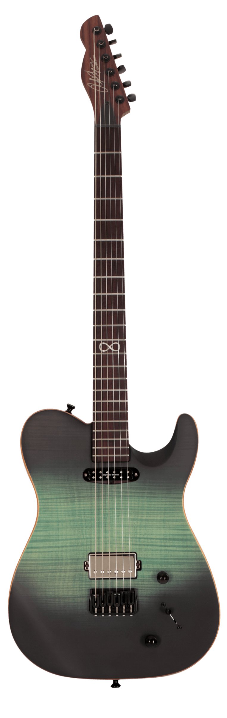 Chapman Law Maker Baritone Legacy Electric Guitar in Ocean Moss