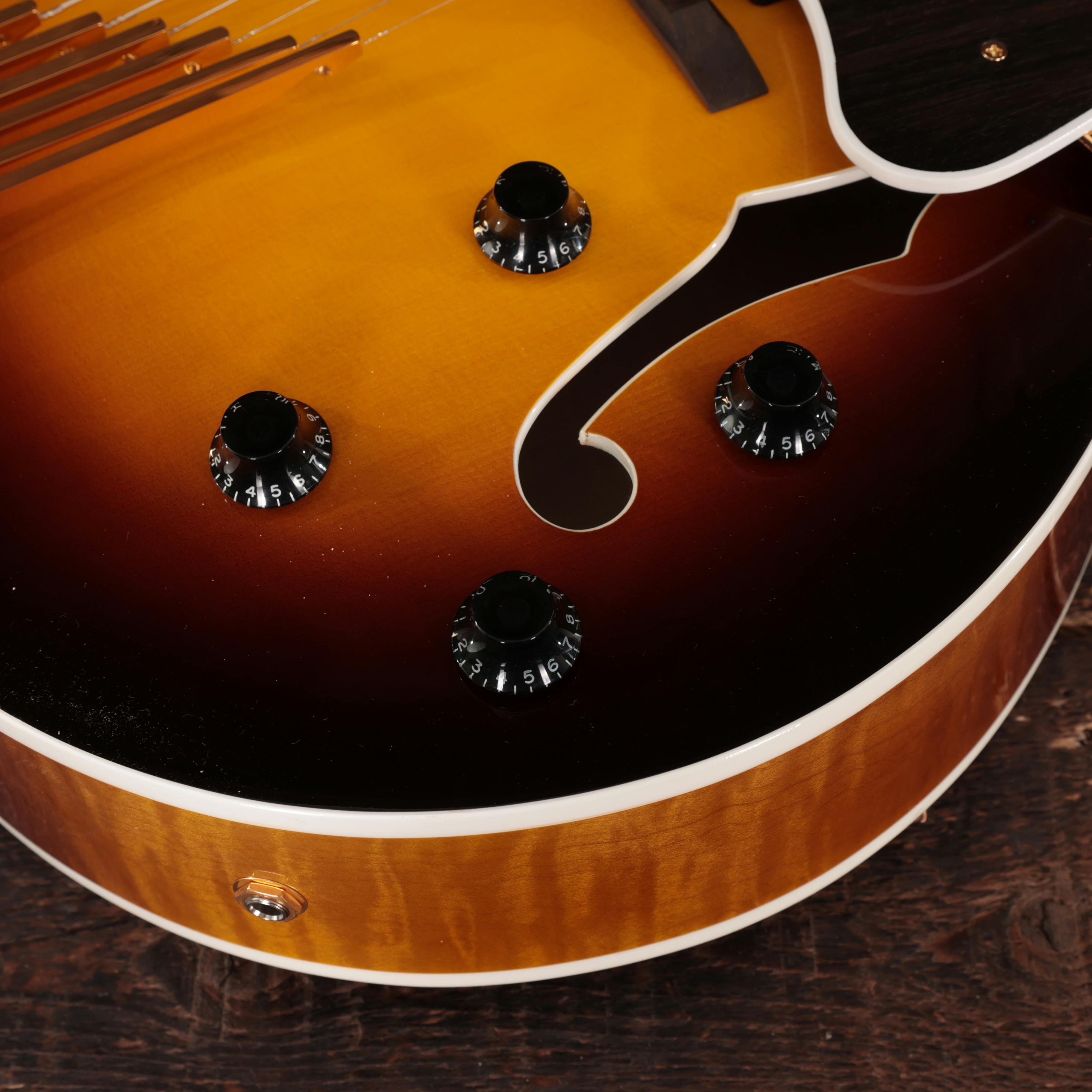 Heritage Standard Collection Eagle Classic Hollow Electric Guitar in Original Sunburst - 1000303123-AN20001-8.jpg