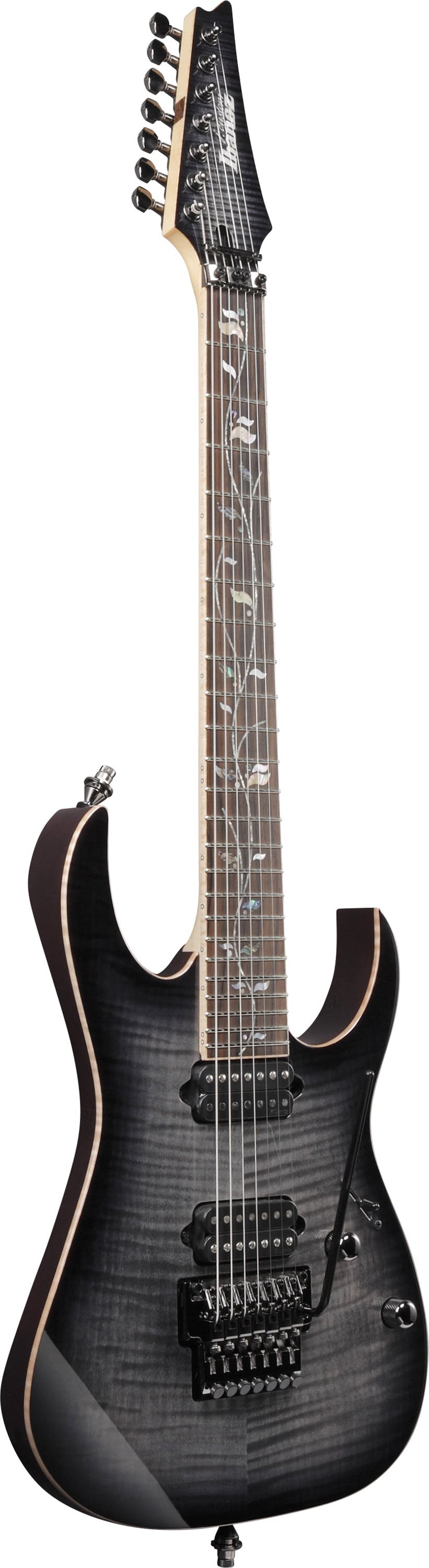 Ibanez RG8527-BRE j.custom 7-String Electric Guitar in Black