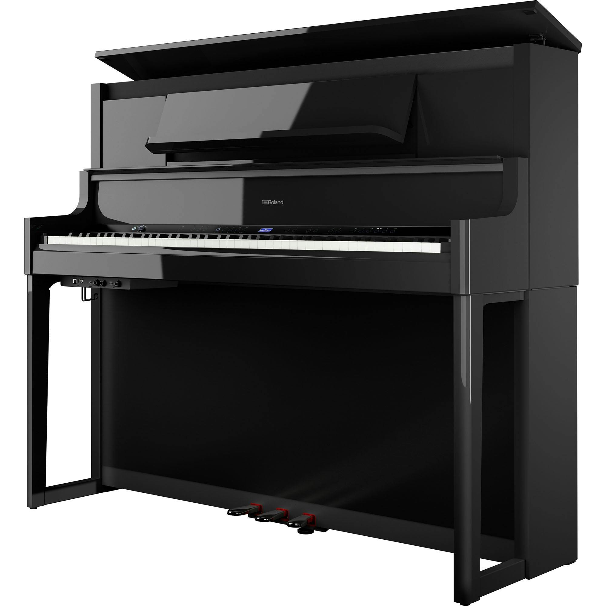 Roland LX 9 PE Luxury Upright Piano in Polished Ebony - LX-9-PE-LX-9_PE_DL.jpg