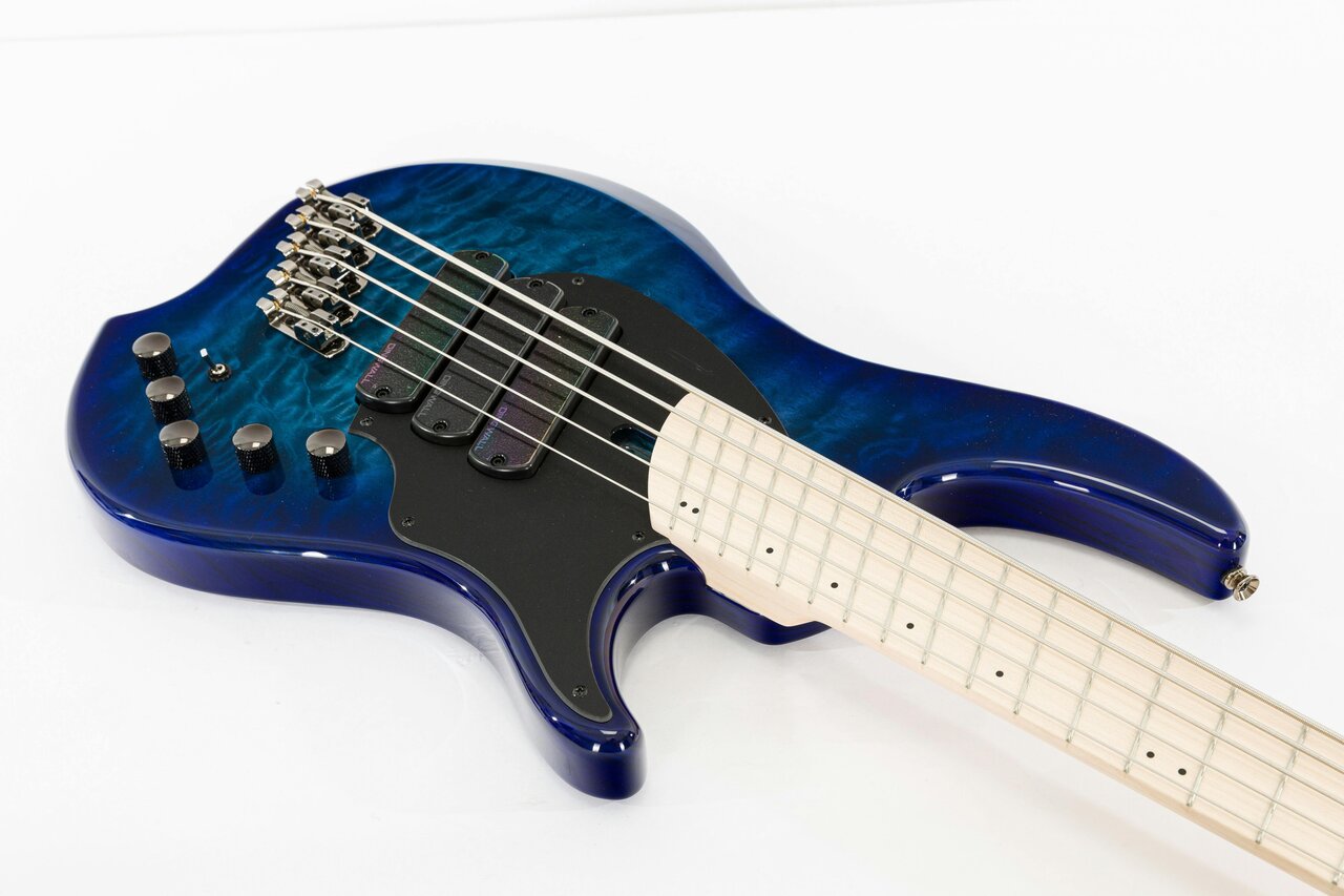 Dingwall Combustion 5-String Bass Guitar in Indigo Burst with Quilted Maple Top & Maple Fingerboard - 457595-09358 (10).jpg