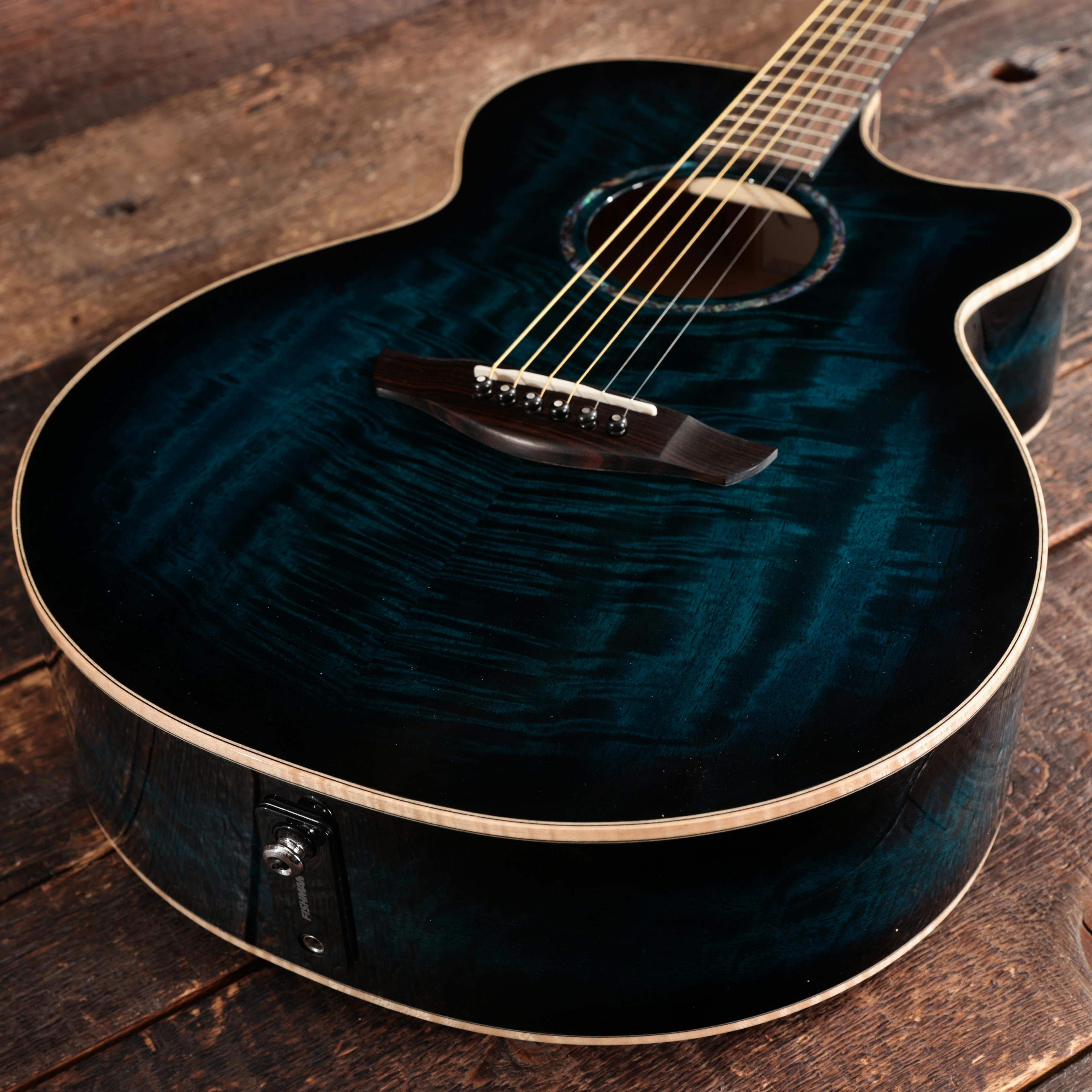 Faith Venus Blue Moon Burst Mango Electro Acoustic with Hardcase - FVBLM-SNT-220250057-9.jpg