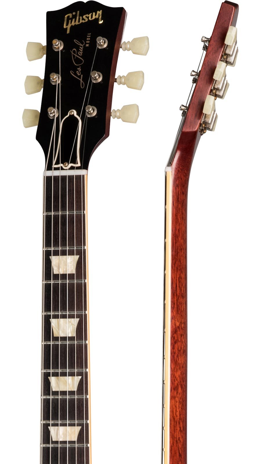 Gibson Custom Shop 1960 Les Paul Standard Reissue VOS in Washed Cherry Sunburst - 444454-Gibson-Custom-Shop-1960-Les-Paul-Standard-Reissue-VOS-Washed-Cherry-Sunburst-Neck.jpg