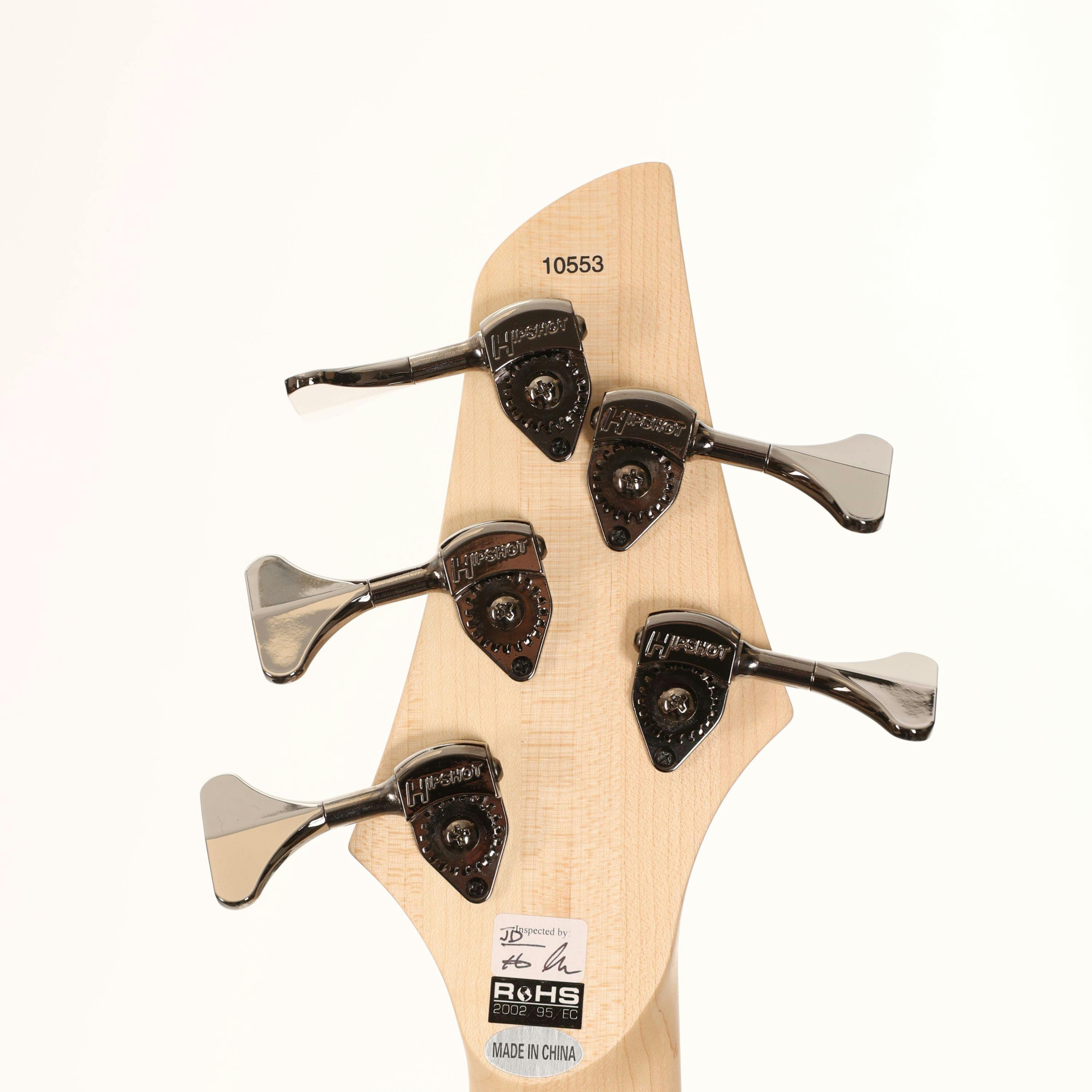 Dingwall NG-3 5-String Electric Bass Guitar in Gloss Black and Forest Green with Maple Fingerboard - 488776-10553 (5).jpg
