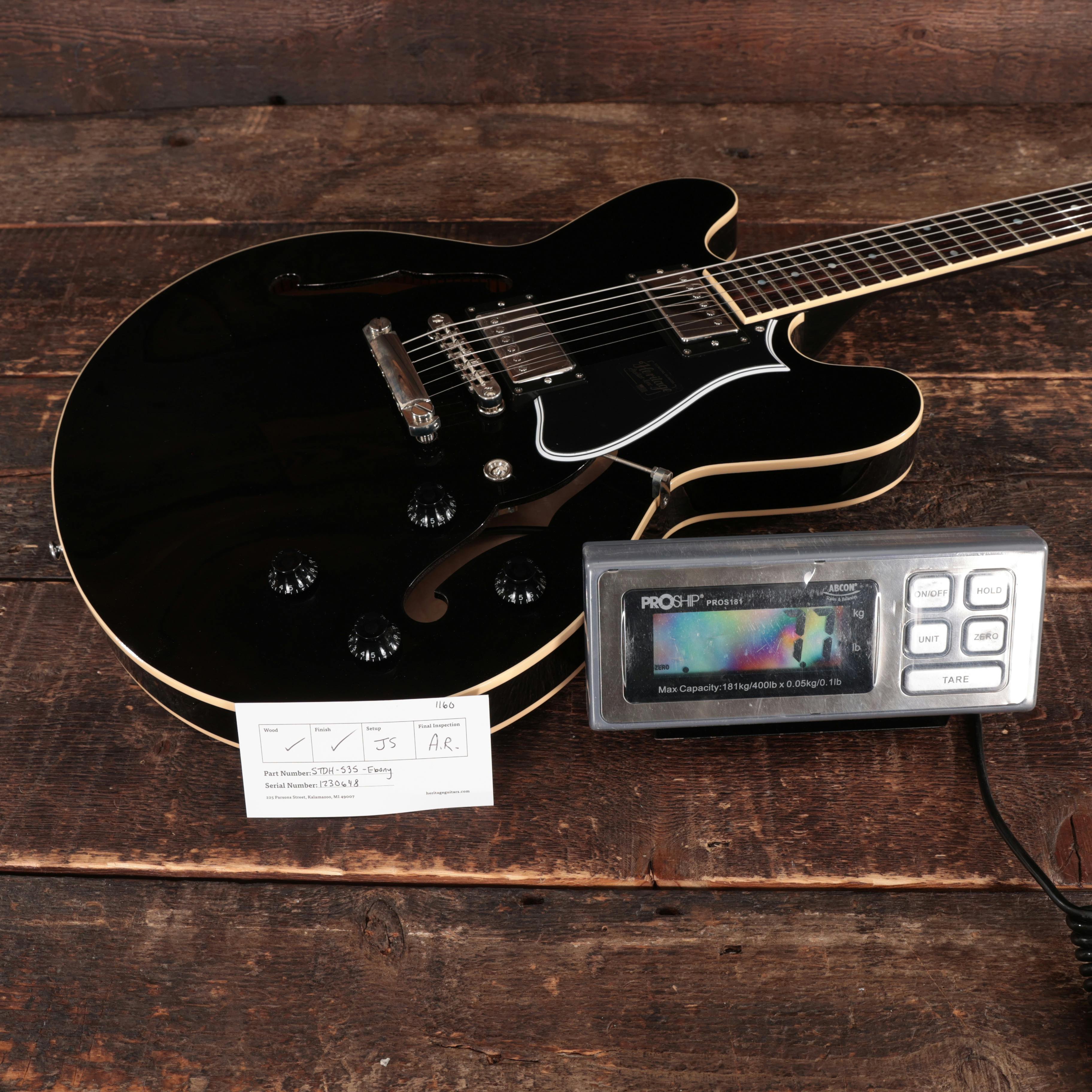 Heritage Standard Collection H-535 Semi-Hollow Electric Guitar in Ebony - HRT-010109127-1230648-8.jpg