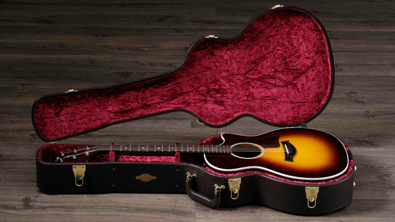 Taylor 414ce-R Tobacco Sunburst Top ES2 V class bracing Acoustic - 414CERTS-Taylor-414ce-Grand-Auditorium-Electro-Acoustic-Guitar-in-Tobacco-Sunburst-Case.jpg