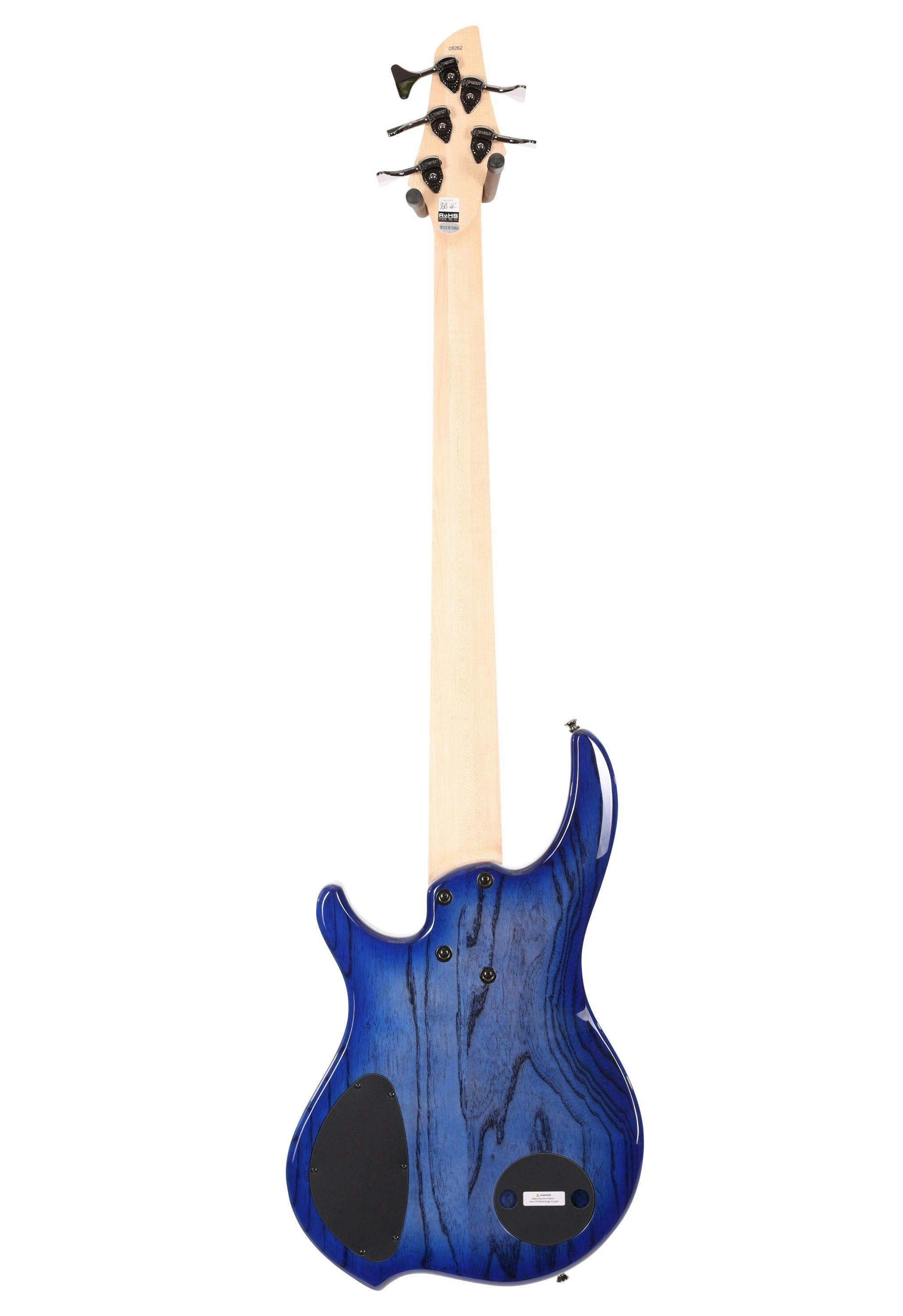 Dingwall Combustion 5-String Bass Guitar in Indigo Burst, Quilted Maple Top - 446685-08262 (4).jpg