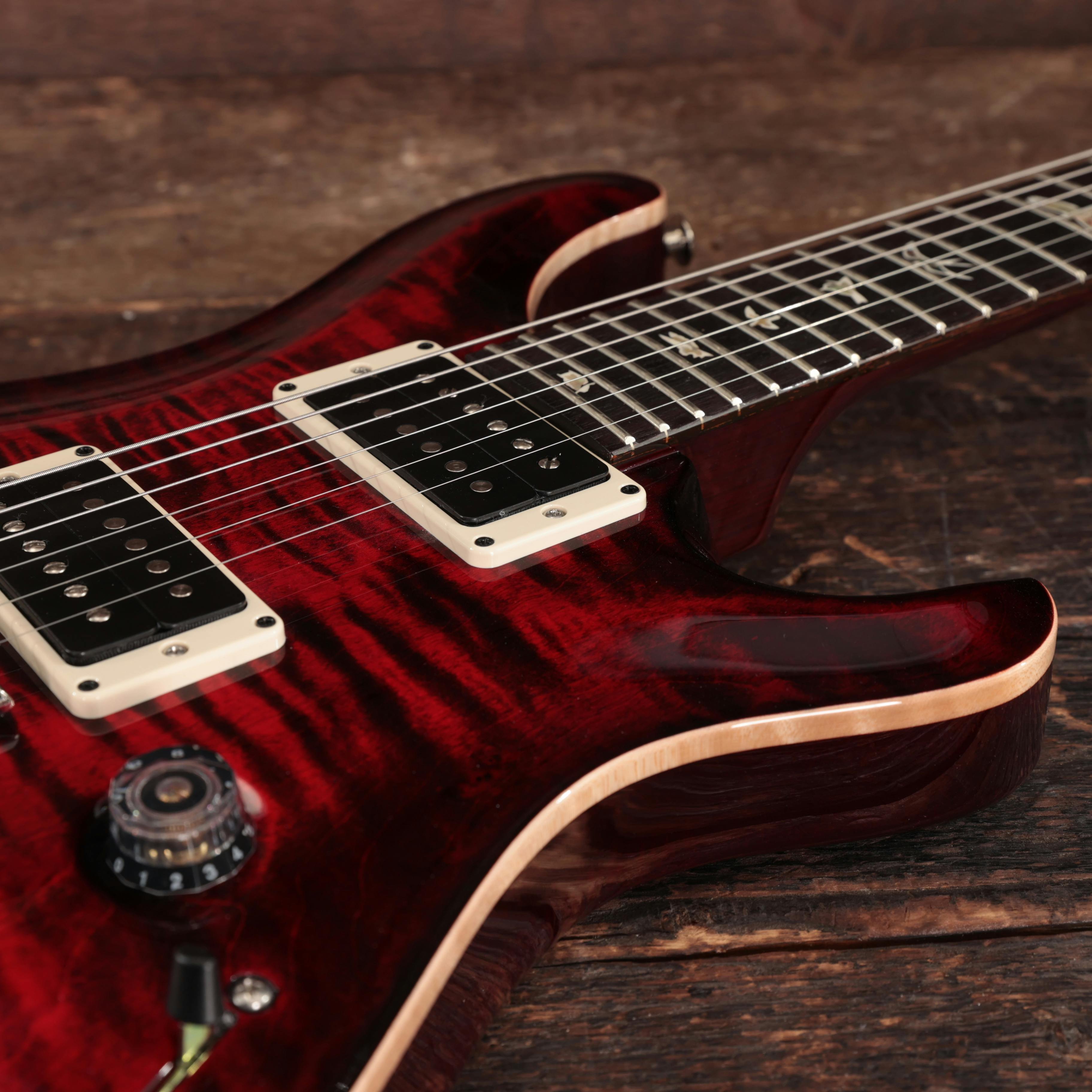 PRS Custom 24 Piezo Maple Top Rosewood Fretboard in Fire Red Burst - PZM4FNHTI6R55CFR-0370766-11.jpg