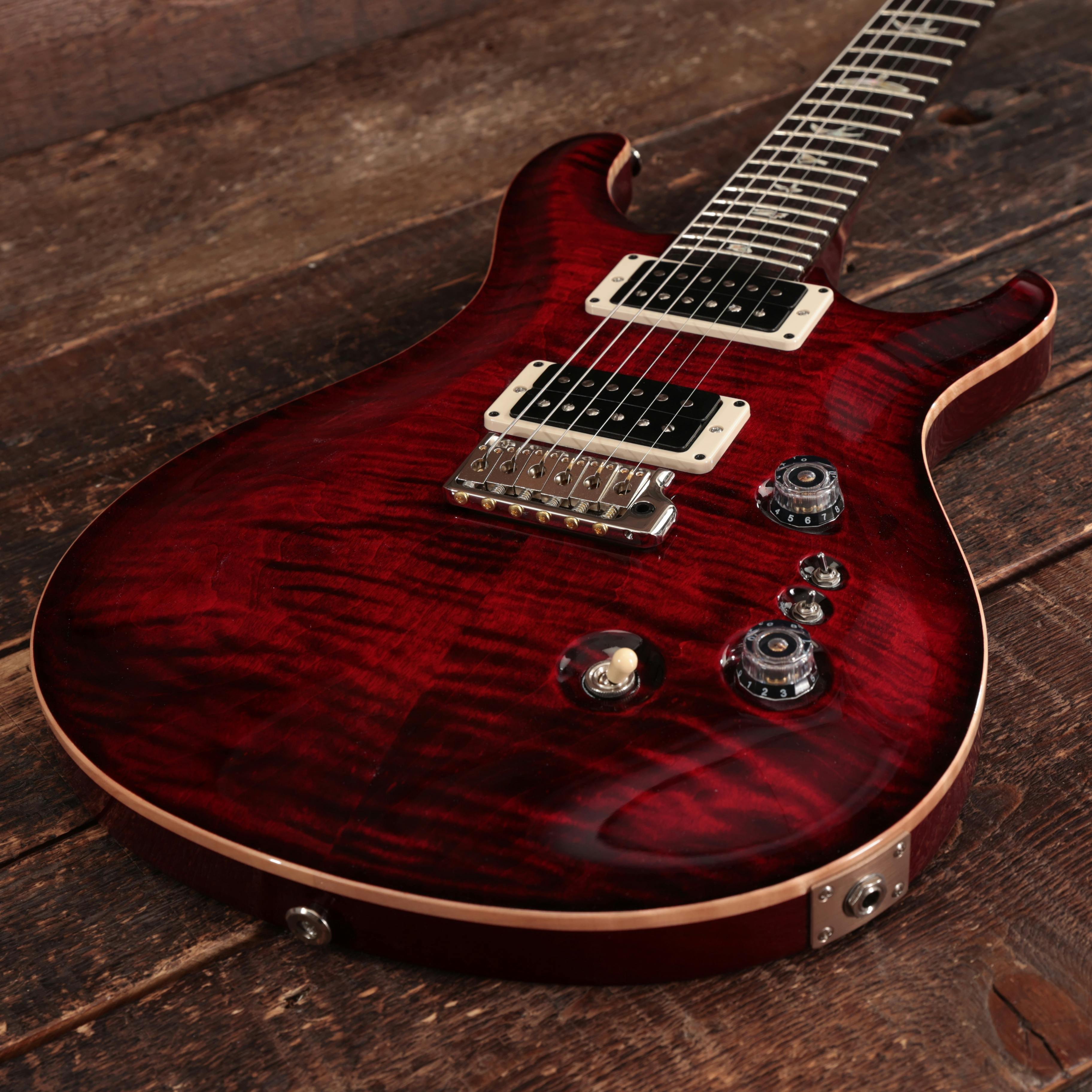 PRS Custom 24-08 Electric Guitar in Fire Red Burst - C9M4FNHTI6355AFR-0368989-7.jpg