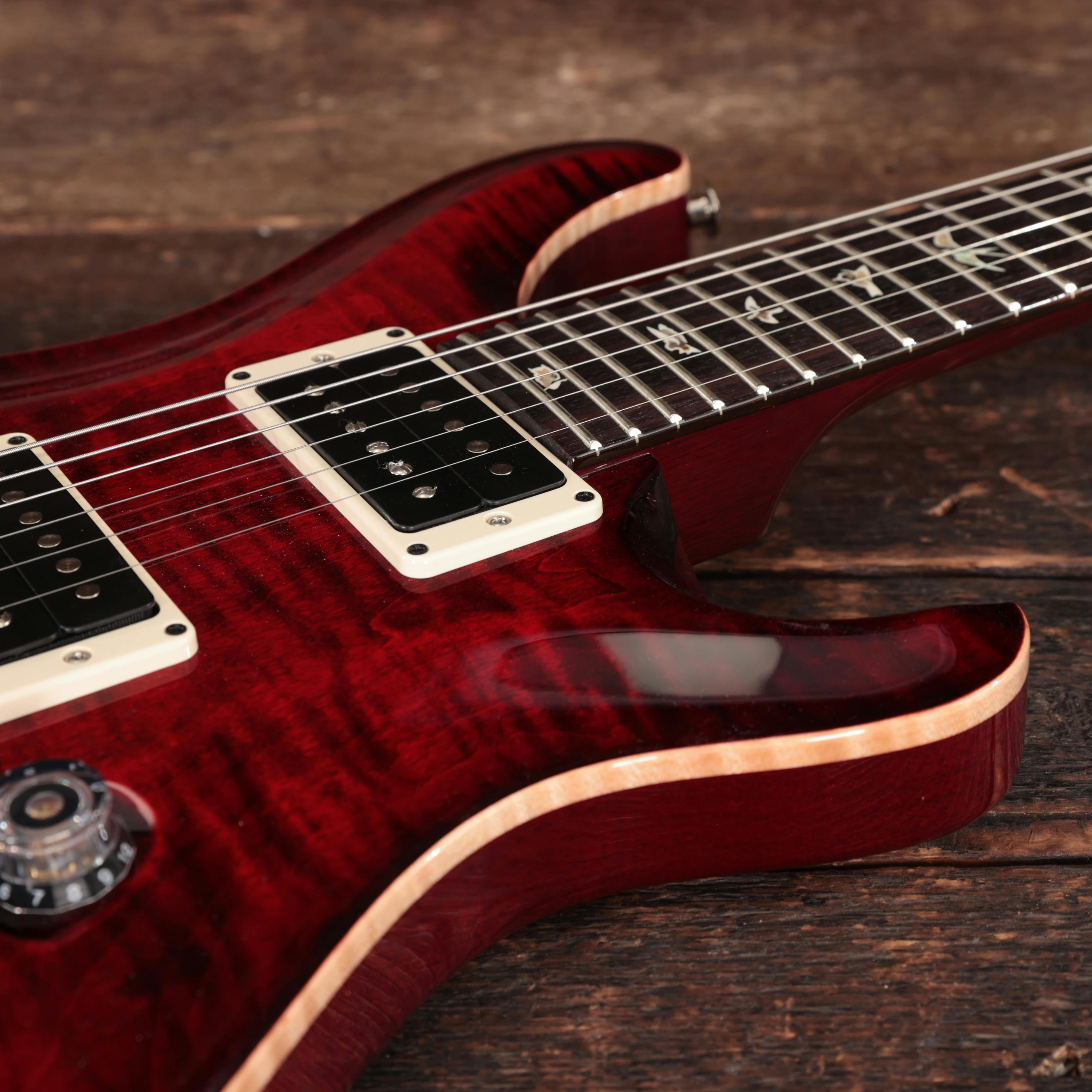 PRS Custom 24-08 Electric Guitar in Fire Red Burst - C9M4FNHTI6355AFR-0368989-11.jpg