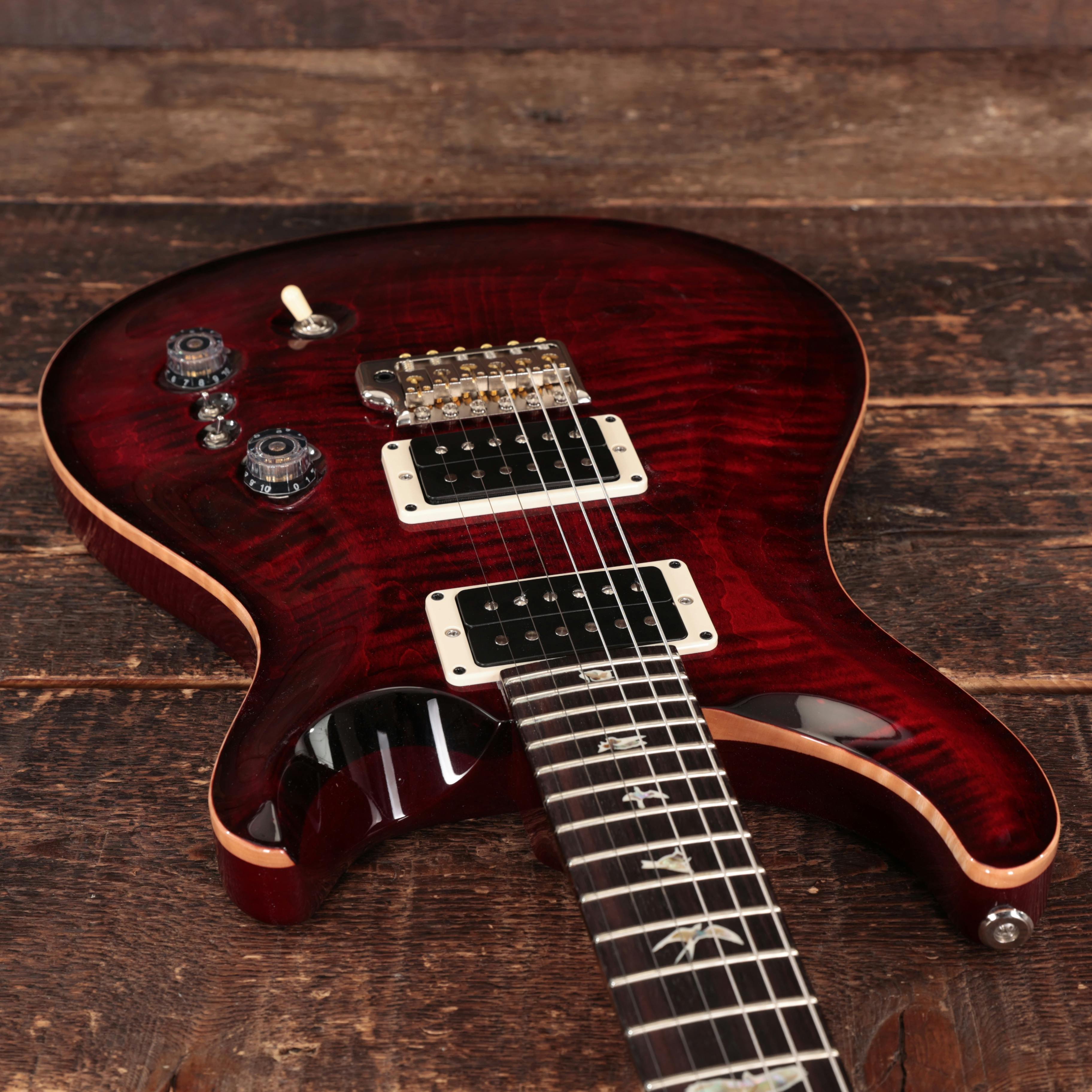 PRS Custom 24-08 Electric Guitar in Fire Red Burst - C9M4FNHTI6355AFR-0368989-12.jpg