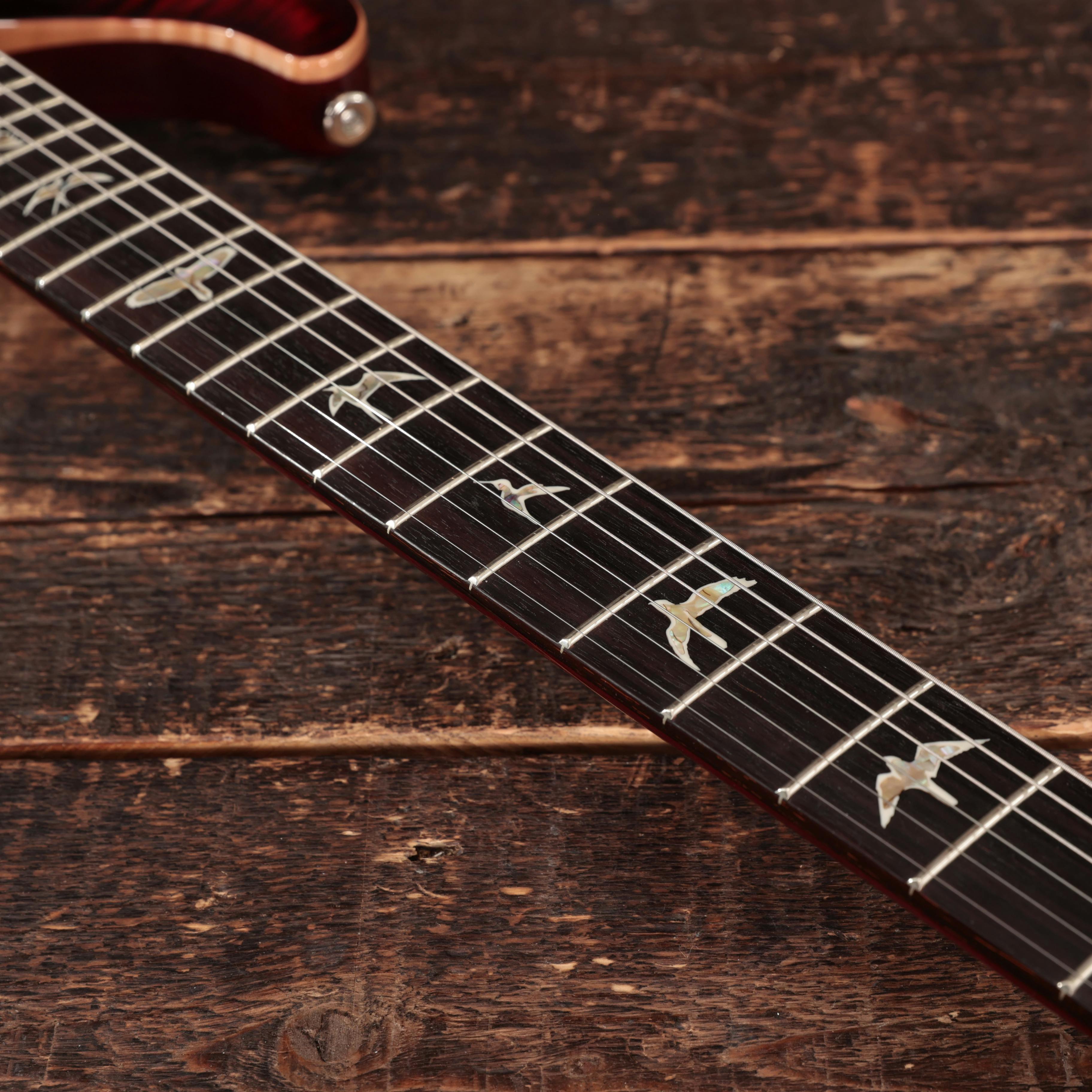 PRS Custom 24-08 Electric Guitar in Fire Red Burst - C9M4FNHTI6355AFR-0368989-15.jpg