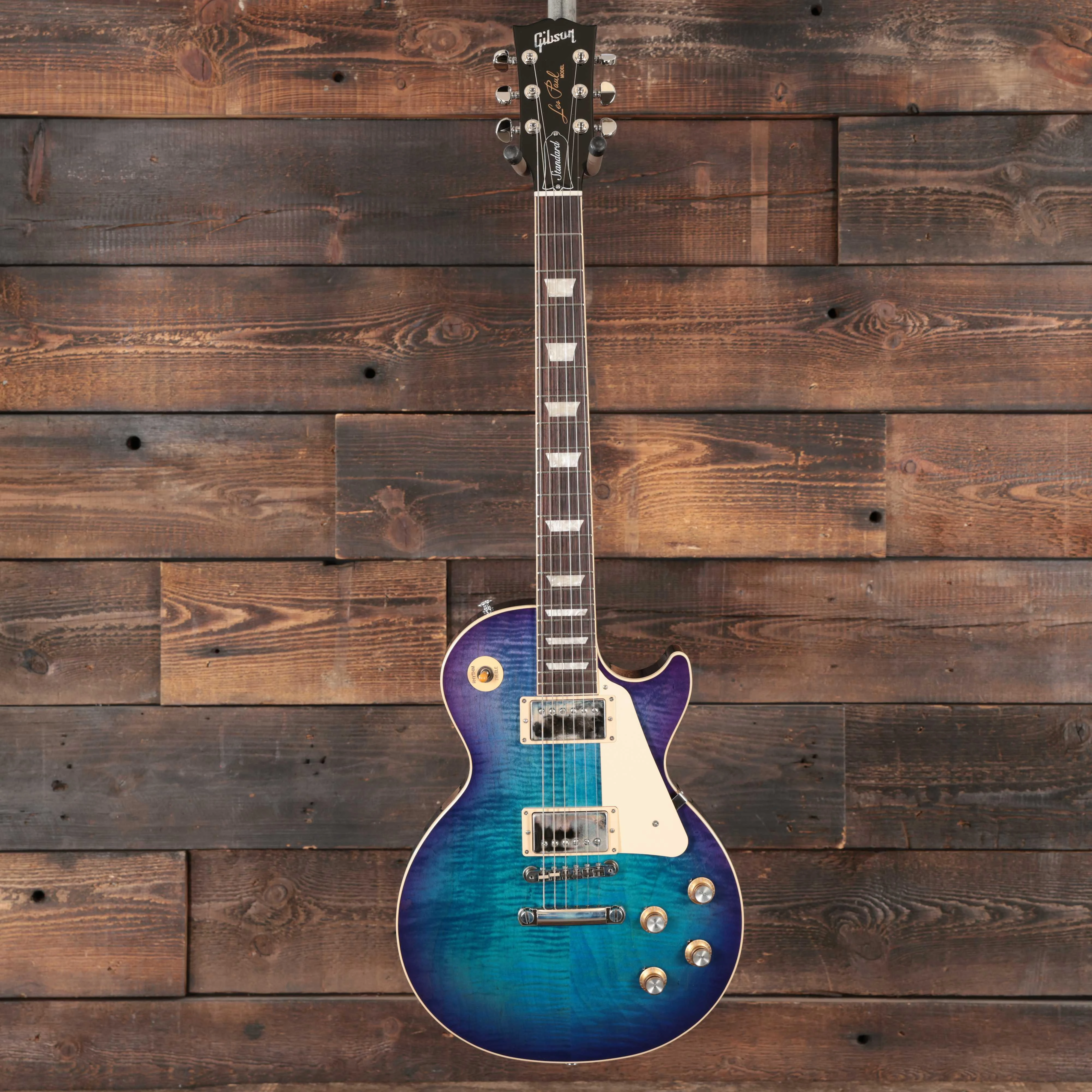 Gibson Les Paul Standard '60s Electric Guitar in Transparent Blueberry Burst - 206560263 (4).jpg