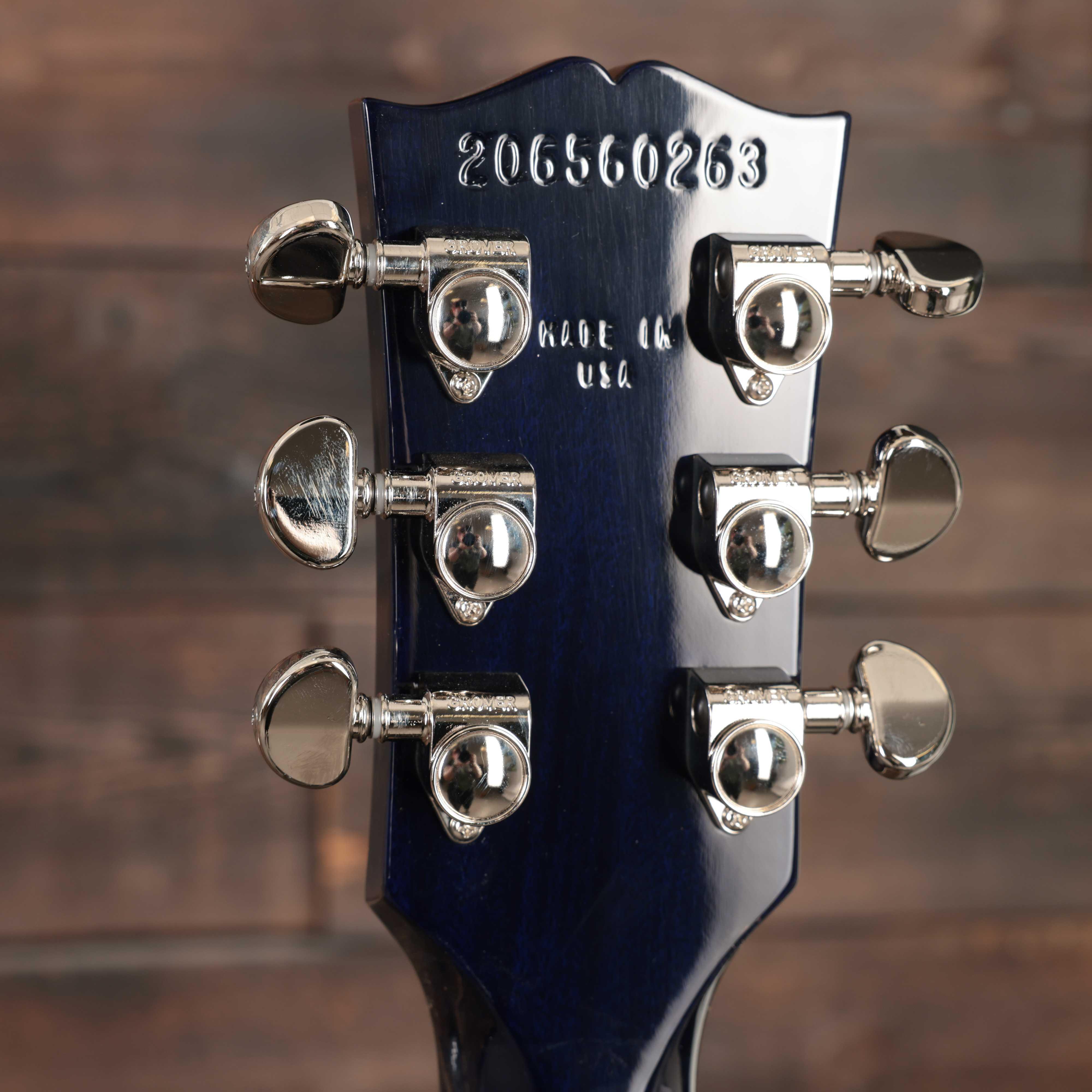 Gibson Les Paul Standard '60s Electric Guitar in Transparent Blueberry Burst - 206560263 (6).jpg