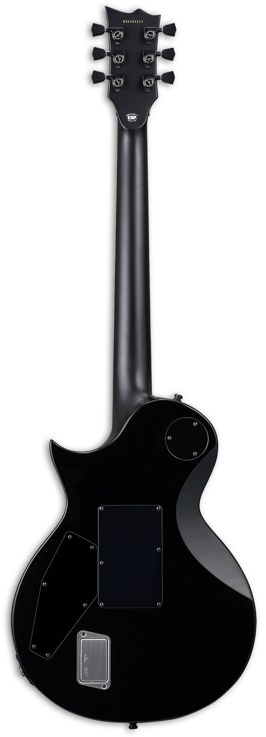 ESP E-II Eclipse FR Electric Guitar in Charcoal Burst - 10009875-ESP-E-II-Eclipse-FR-Charcoal-Burst-Back.jpg