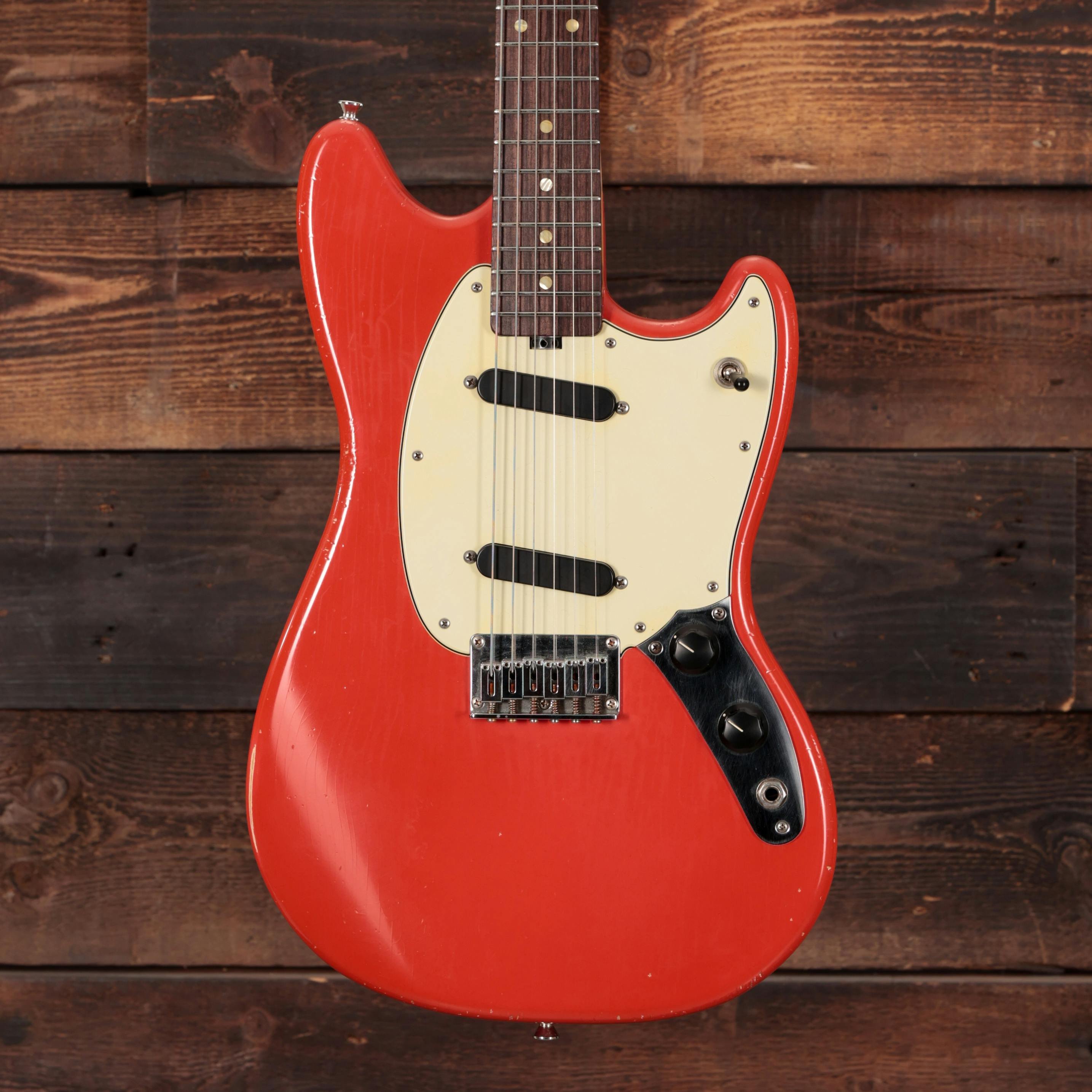 Shabat Bobcat Electric Guitar in Fiesta Red 24" Scale - BOBCAT-FR-BOBCAT-FR-----001-2.jpg