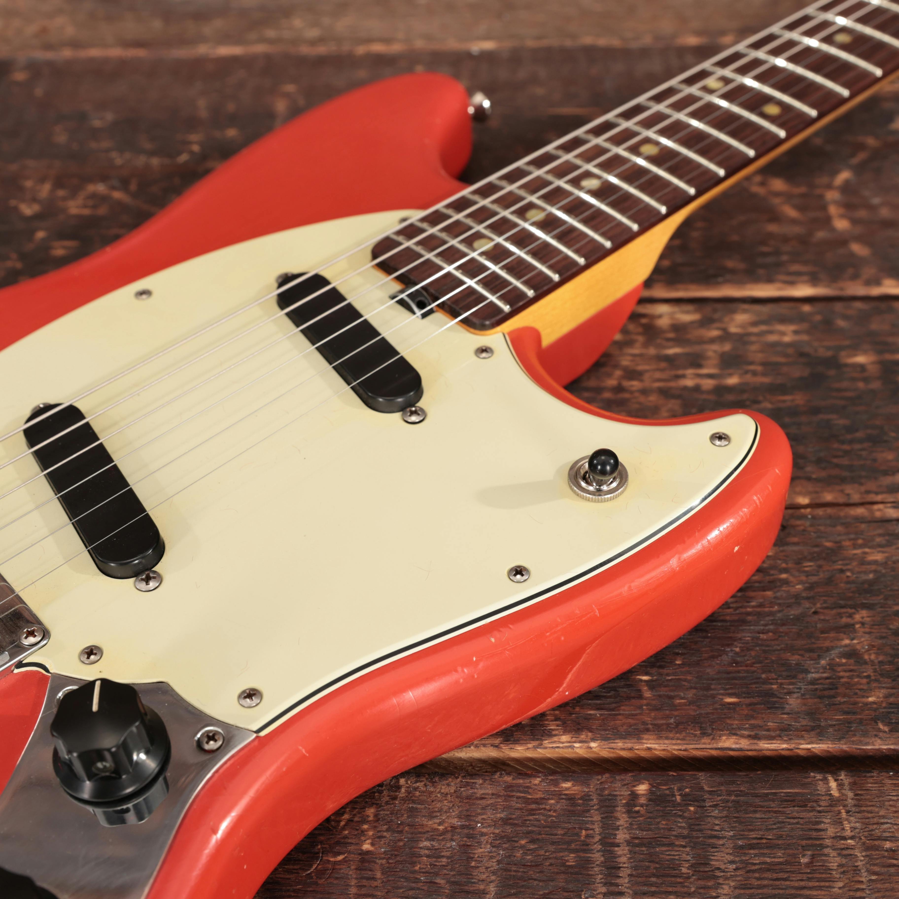 Shabat Bobcat Electric Guitar in Fiesta Red 24" Scale - BOBCAT-FR-BOBCAT-FR-----001-14.jpg