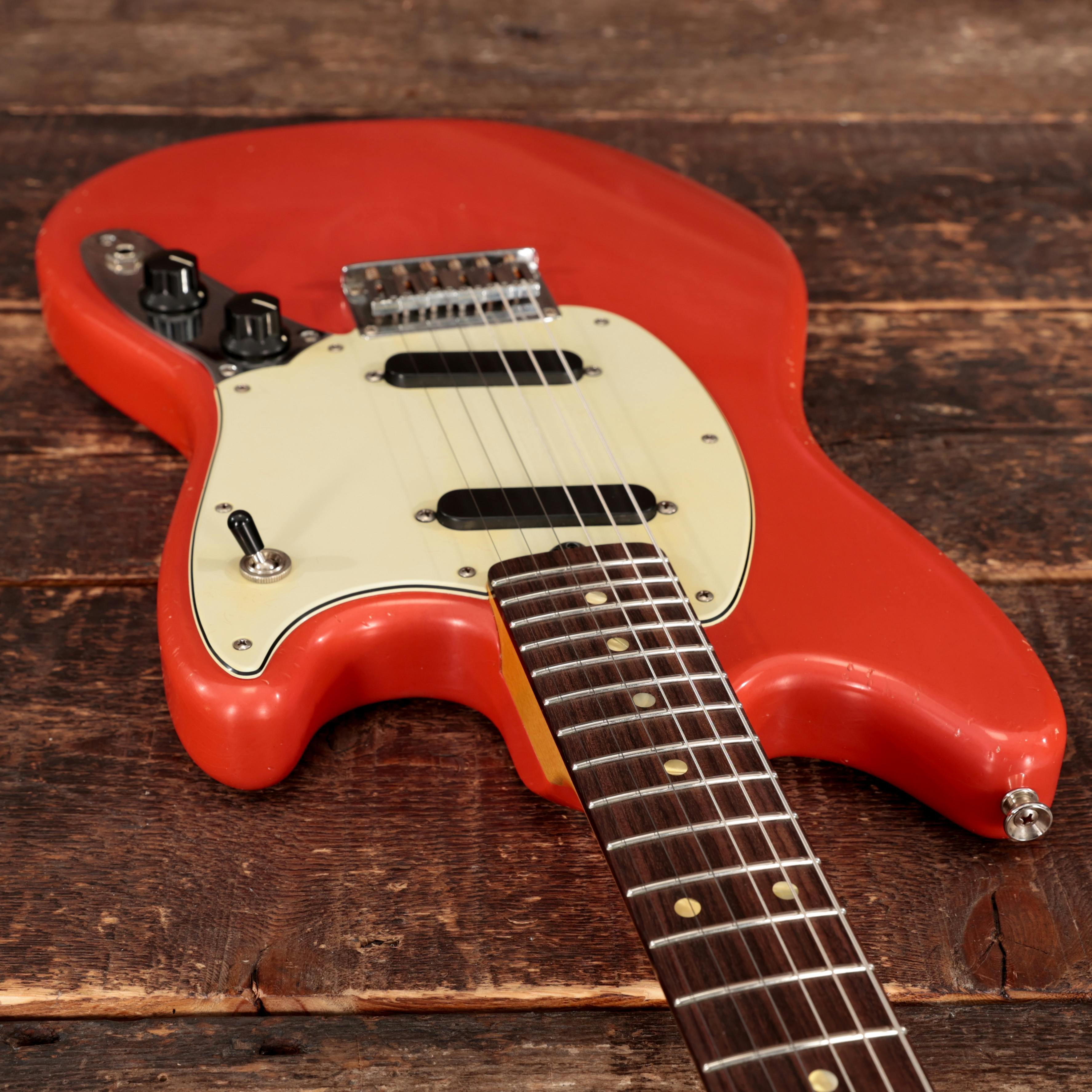 Shabat Bobcat Electric Guitar in Fiesta Red 24" Scale - BOBCAT-FR-BOBCAT-FR-----001-15.jpg
