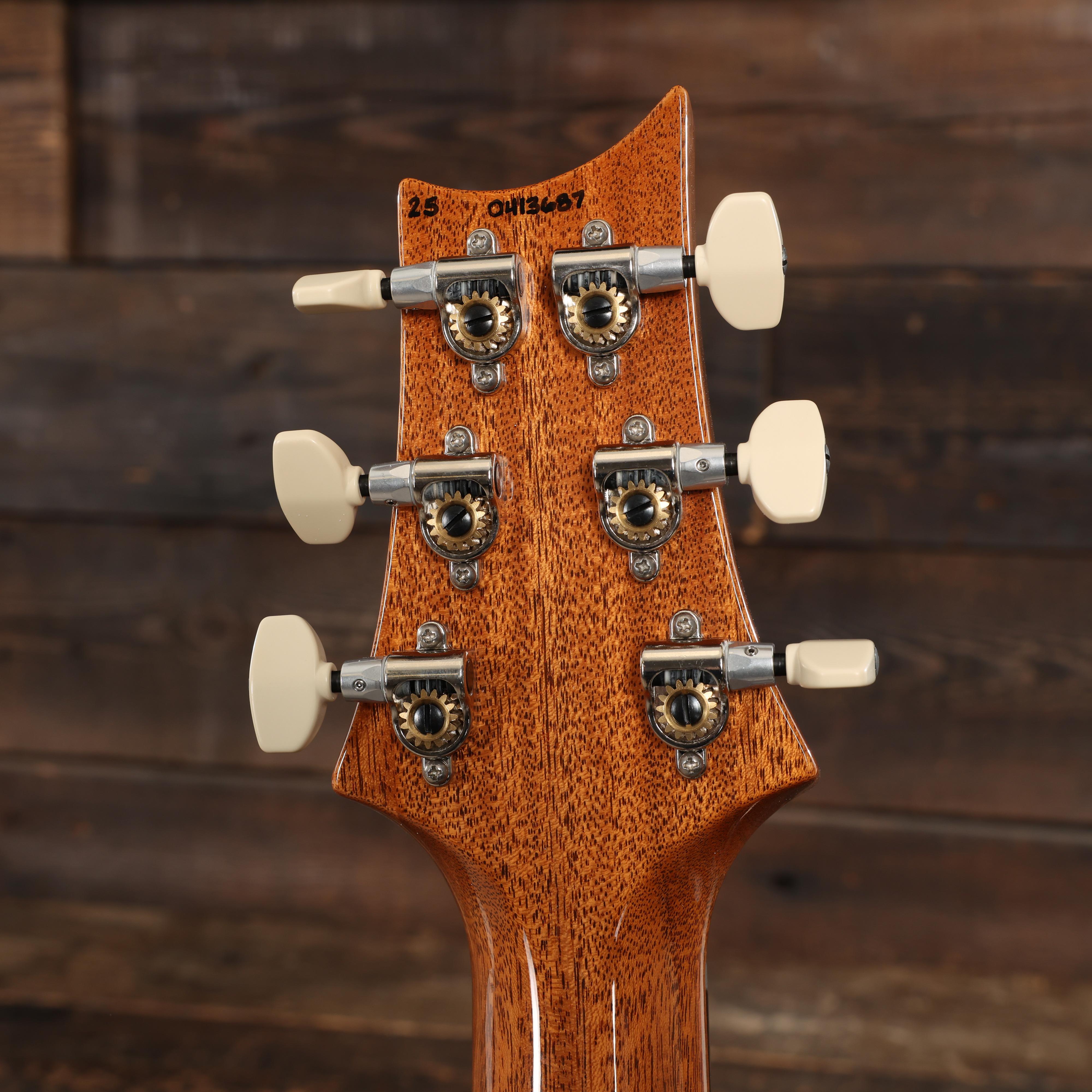 PRS Custom 24 Piezo Electric Guitar in Black Top Natural Back - 0413687 (6).JPG