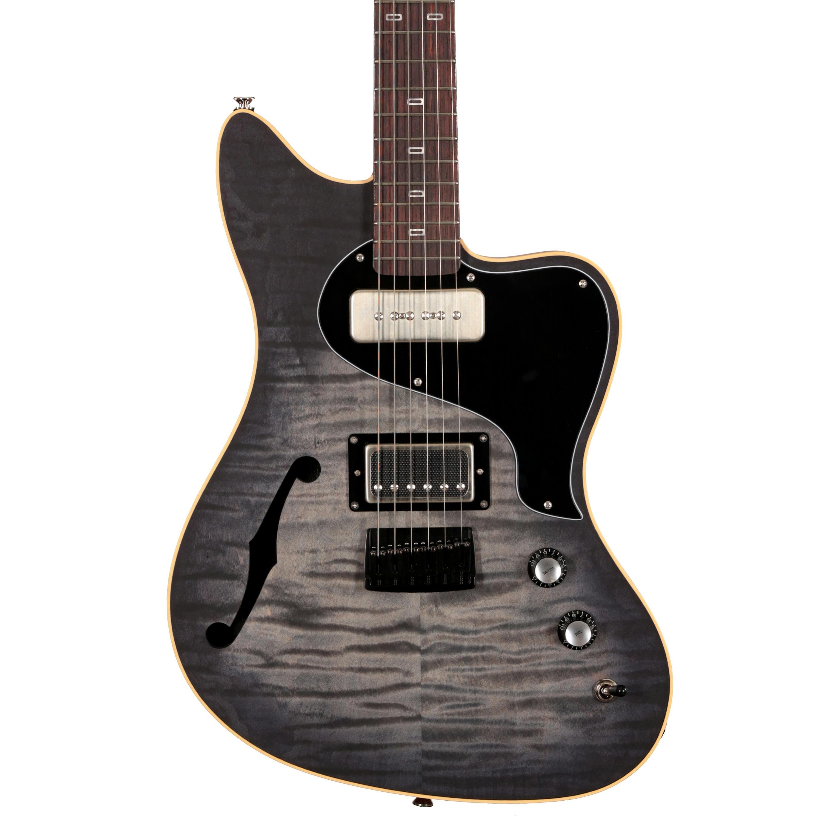PJD Custom Shop St John Elite Electric Guitar in Charcoal