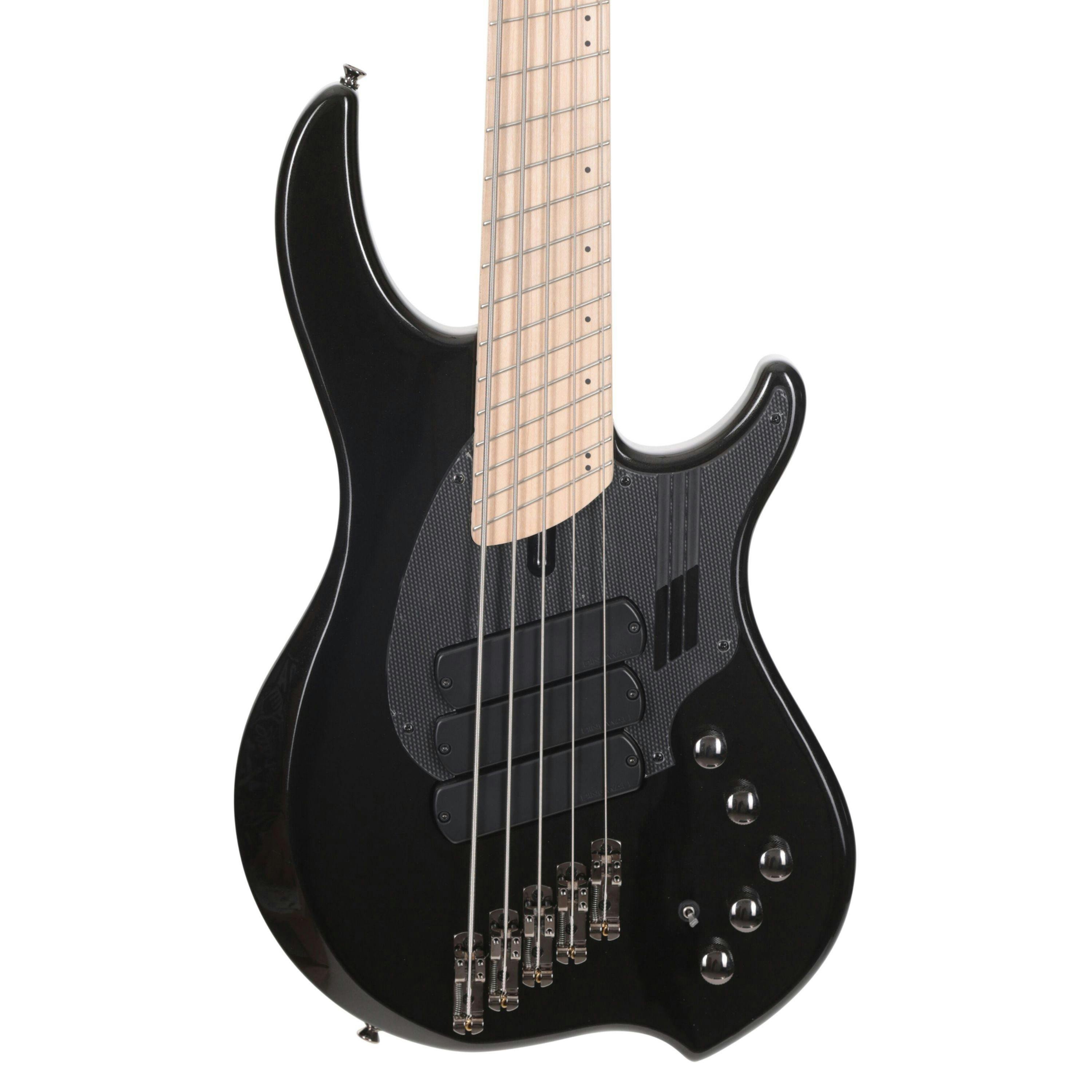 Dingwall NG-3 5-String Electric Bass Guitar in Black with Maple