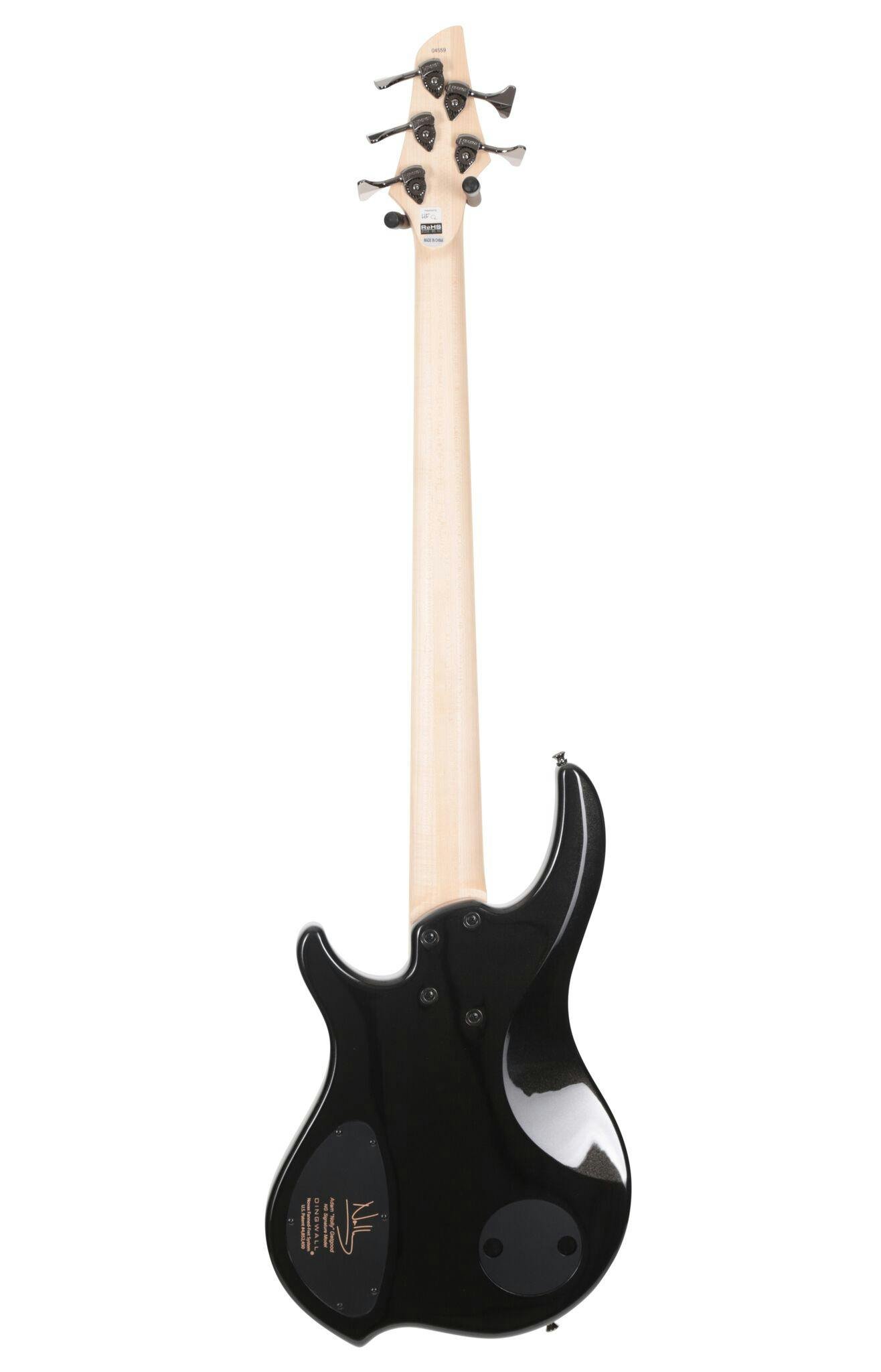 ベース DINGWALL NG-3 5st BLACK Dingwall NG-3 5-String Electric Bass Guitar in Black with Maple