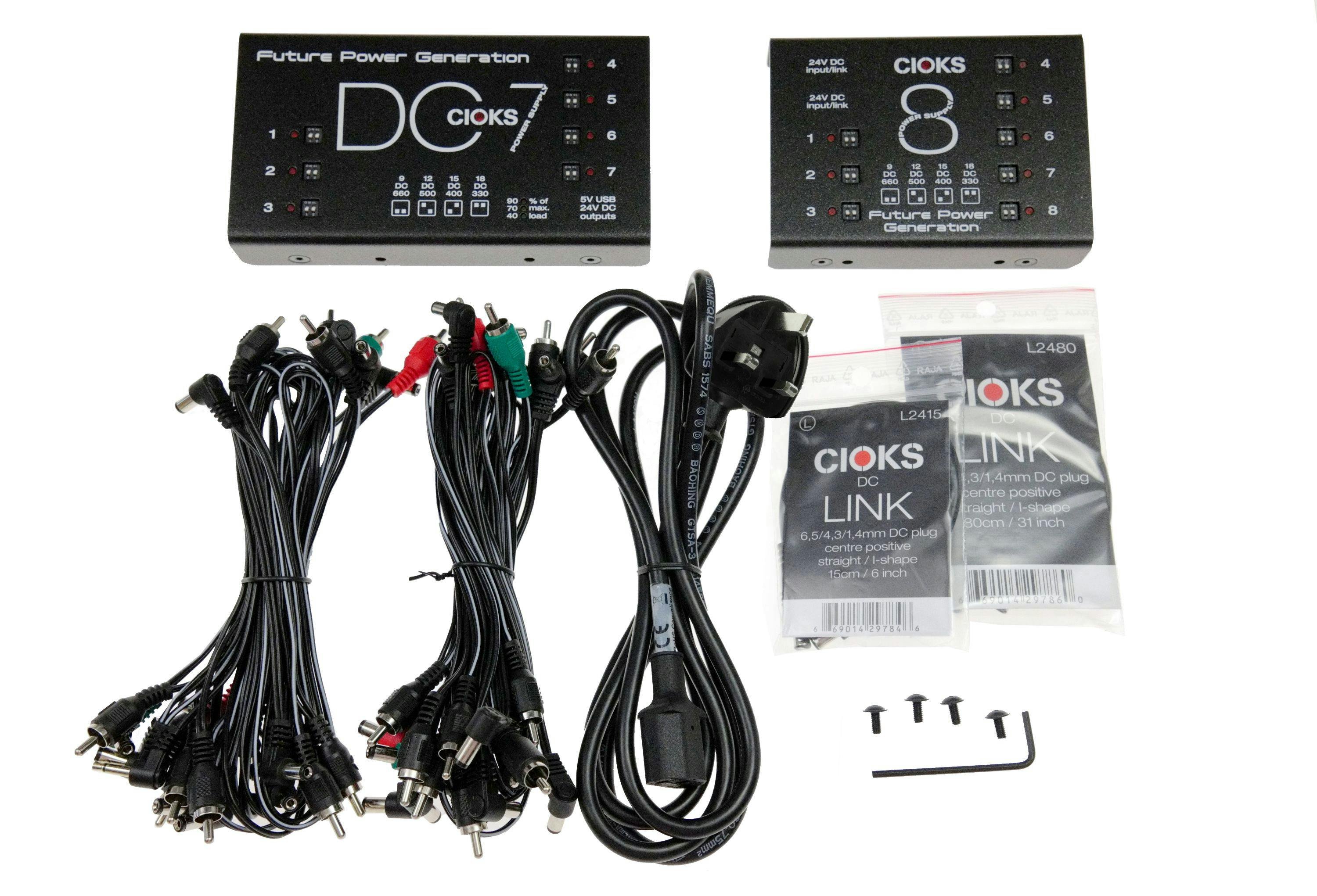 Cioks Super Power Supply Bundle containing DC7 and CIOKS 8 - IEC BS1363 Cable - 467196-cioks-superpower_bundle-bs1363.jpg
