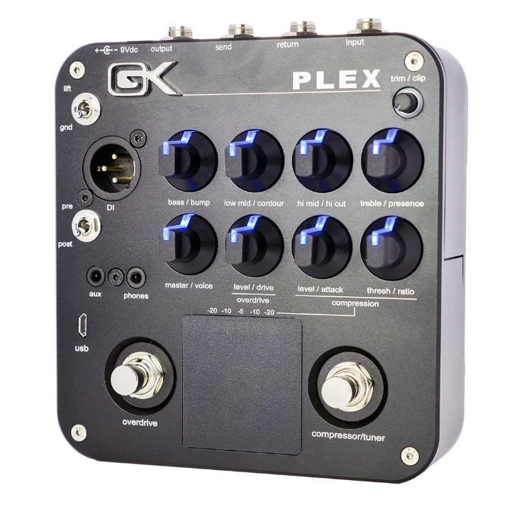 【中古】GALLIEN-KRUEGER B-PLEX Preamp Gallien-Krueger PLEX Bass Preamp Pedal - Andertons Music Co.